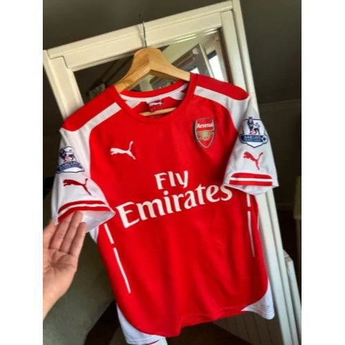 Puma ARSENAL 2014 2015 HOME FOOTBALL SHIRT SOCCER JERSEY PUMA 746 Size US S / EU 44-46 / 1 - 8 Thumbnail