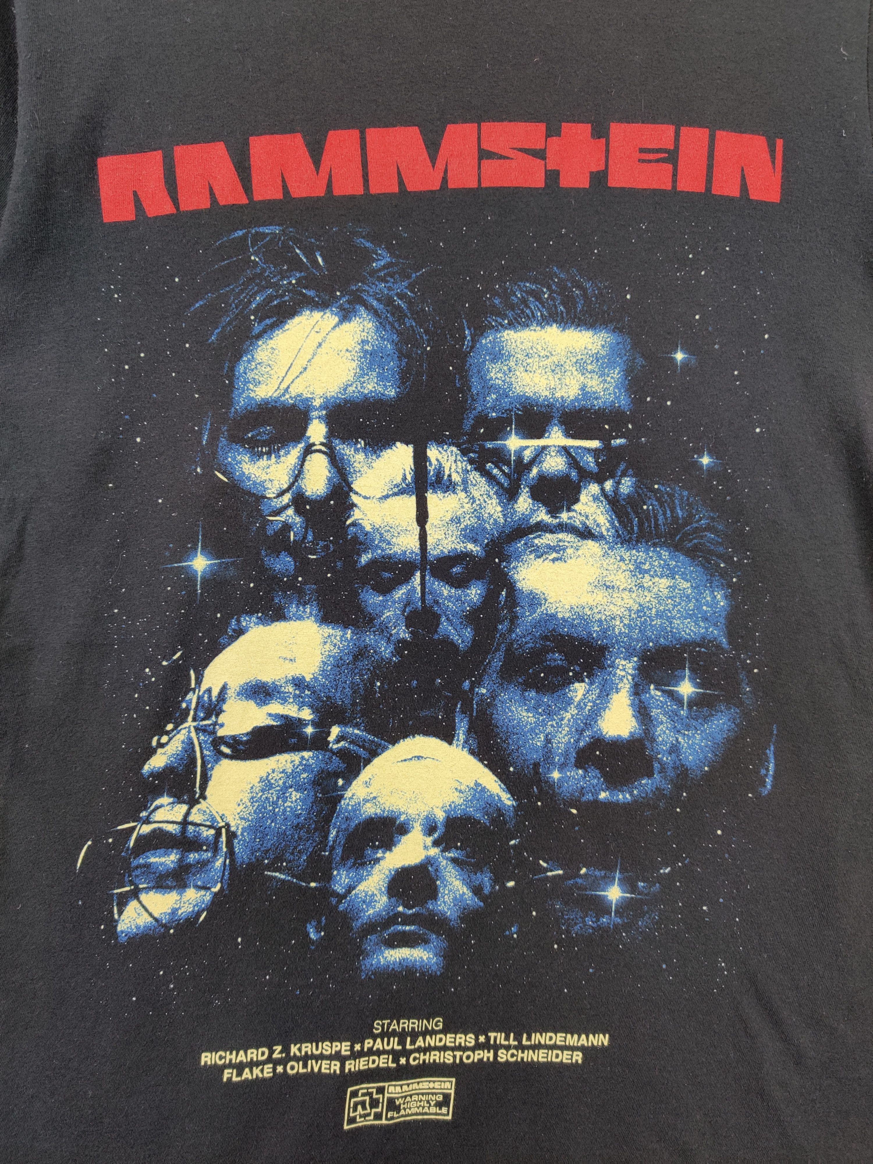 Band Tees Rammstein Rock Band Tee Tshirt Size US M / EU 48-50 / 2 - 7 Thumbnail