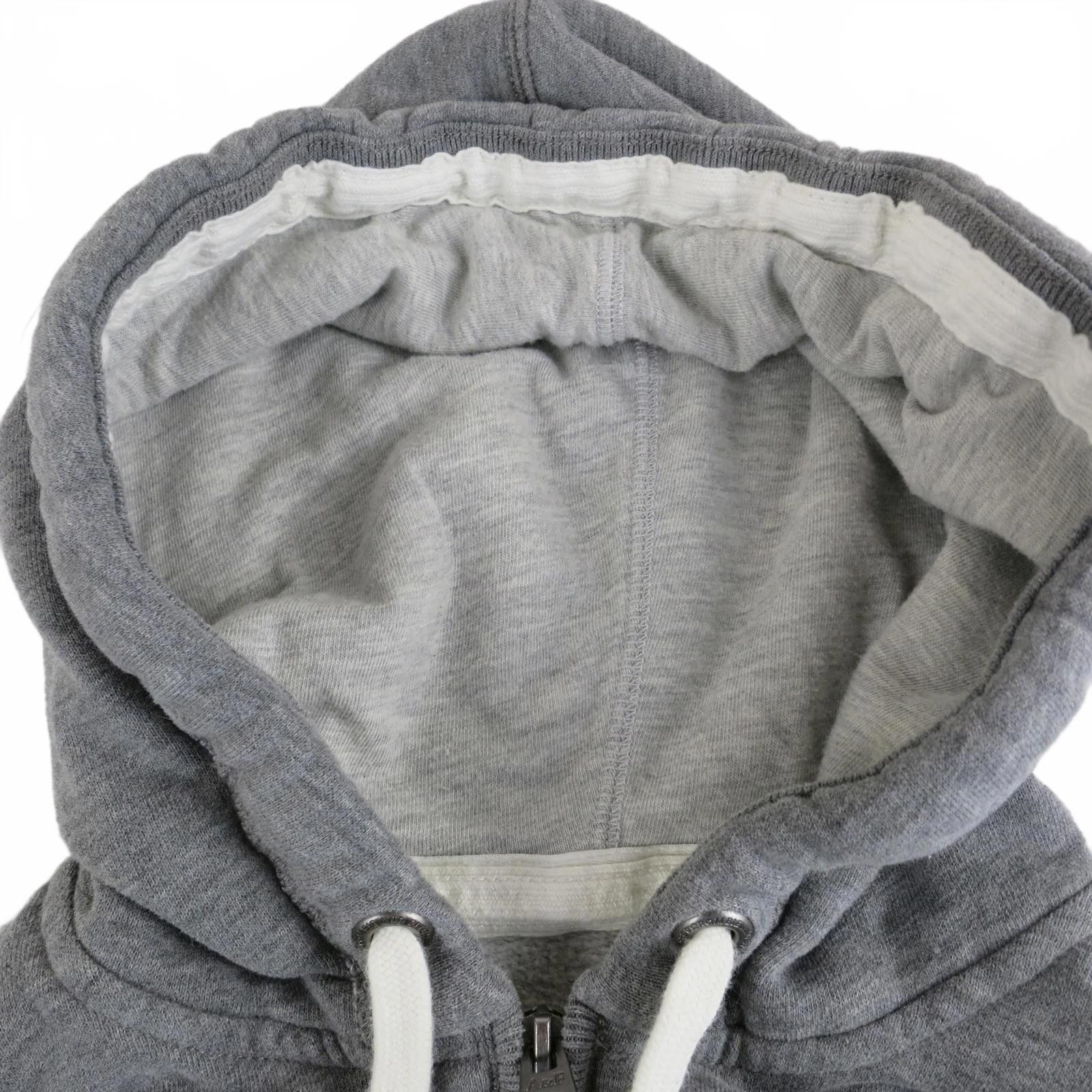 Abercrombie & Fitch Abercrombie & Fitch Gray Zip-Up Hoodie Sweatshirt Women's L Size L / US 10 / IT 46 - 3 Thumbnail