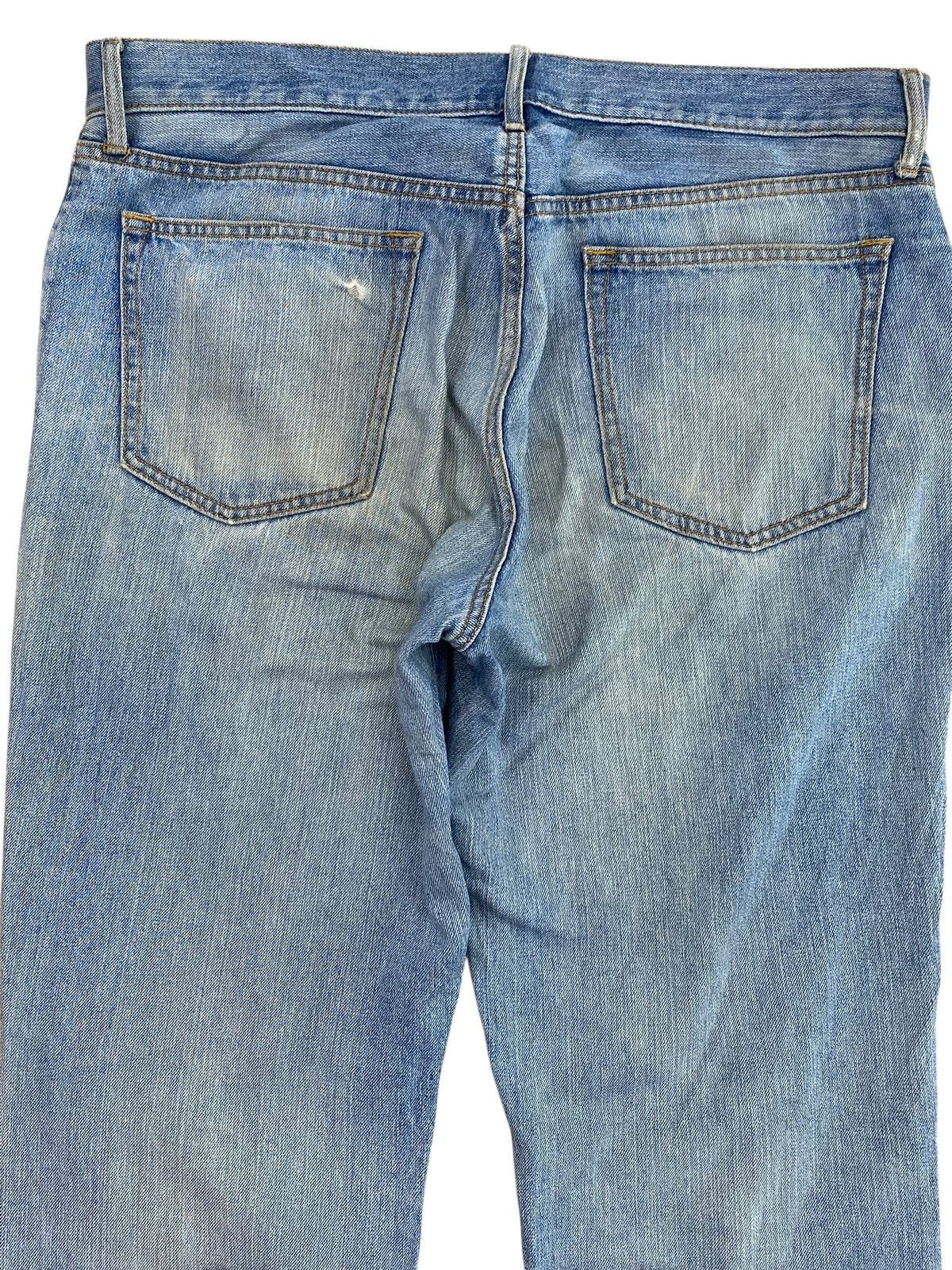 Japanese Brand Japanese Brand Faded Wash Distressed Style Loose Jeans Size US 35 - 4 Thumbnail