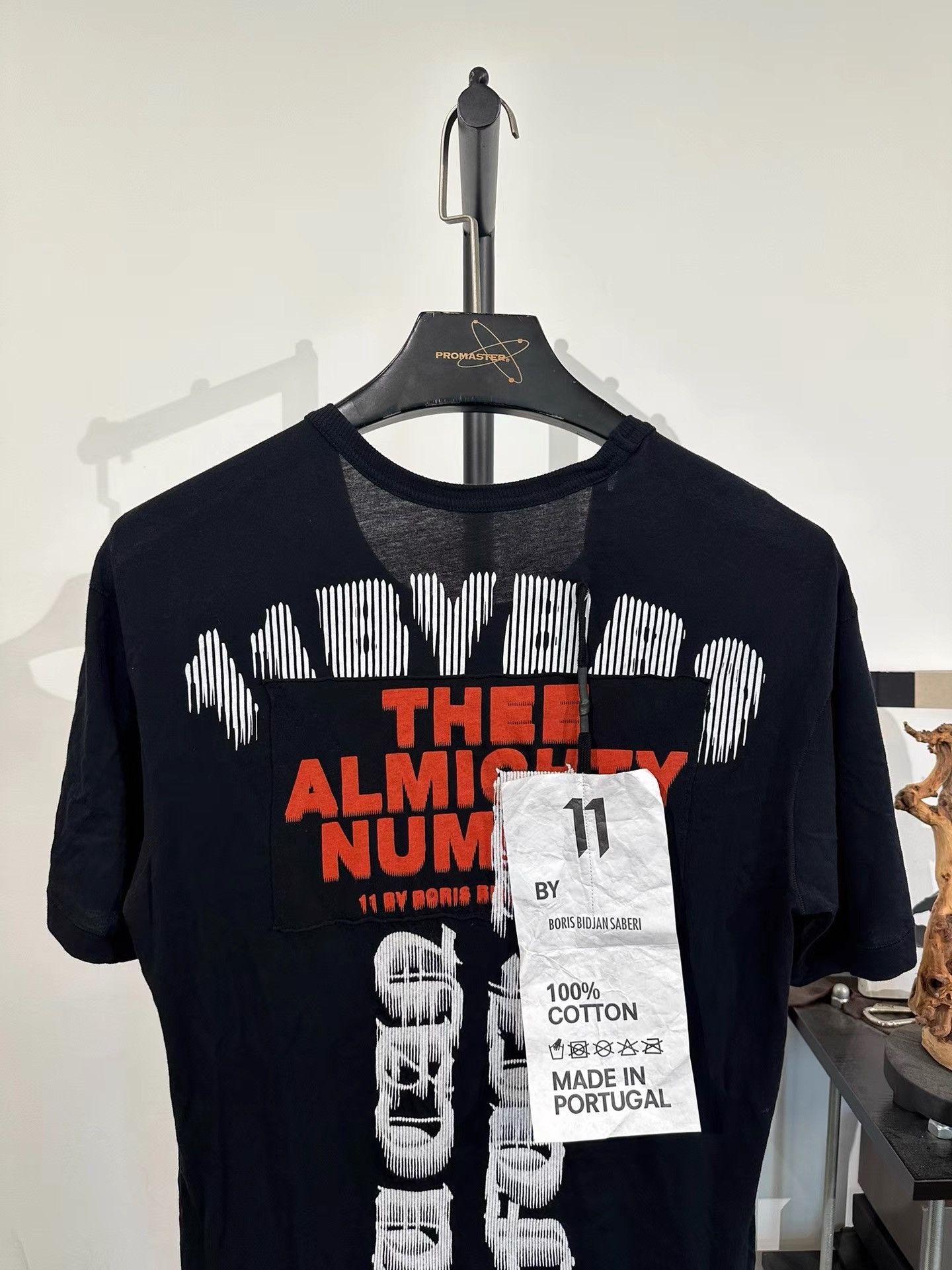11 By Boris Bidjan Saberi 11by BBS Emblem Print T-Shirt K35 Size US L / EU 52-54 / 3 - 4 Thumbnail