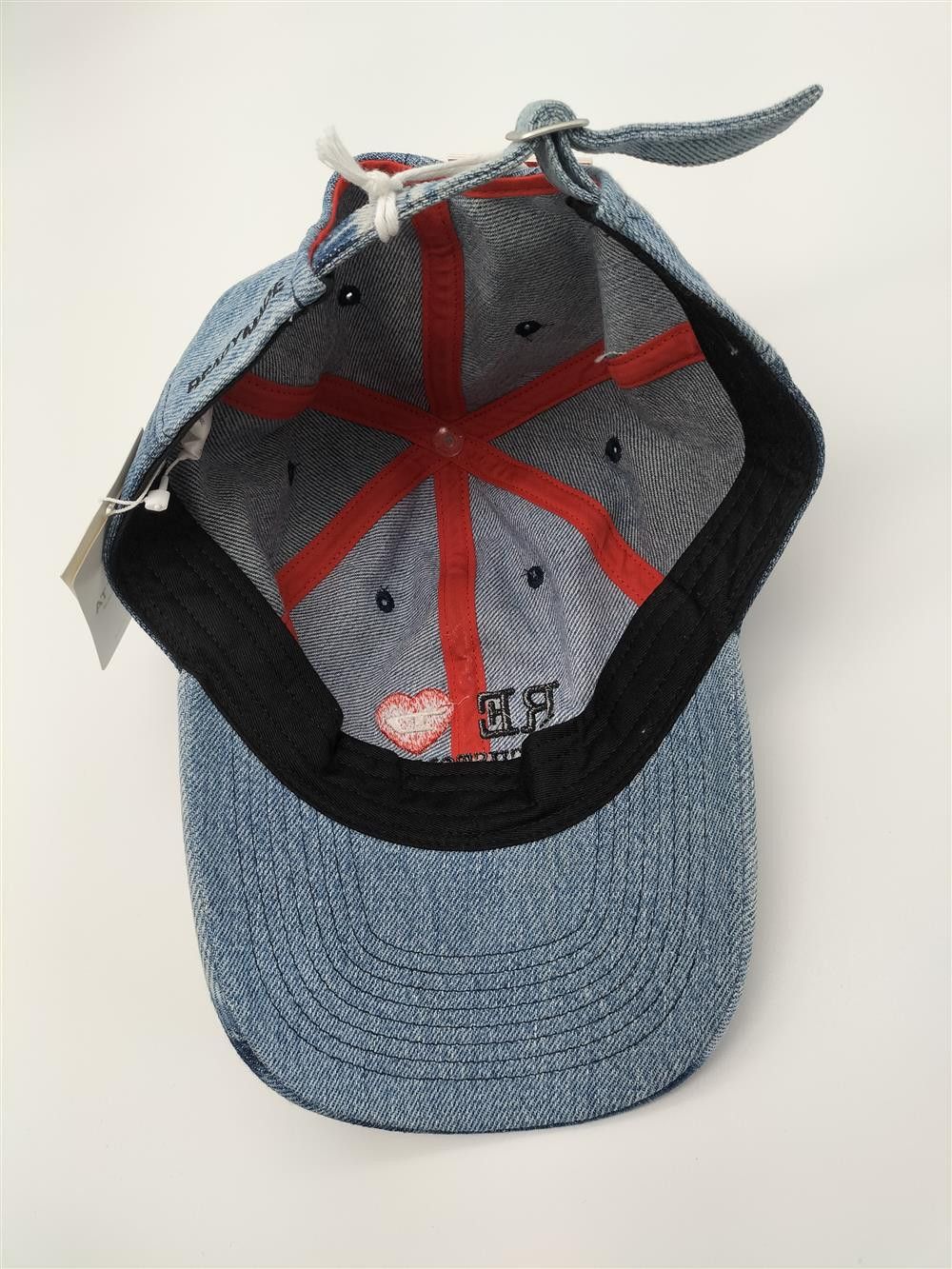 READYMADE READYMADE x DIESEL ONE-OF-A-KIND REPURPOSED DENIM HAT OS NEW Size ONE SIZE - 6 Thumbnail