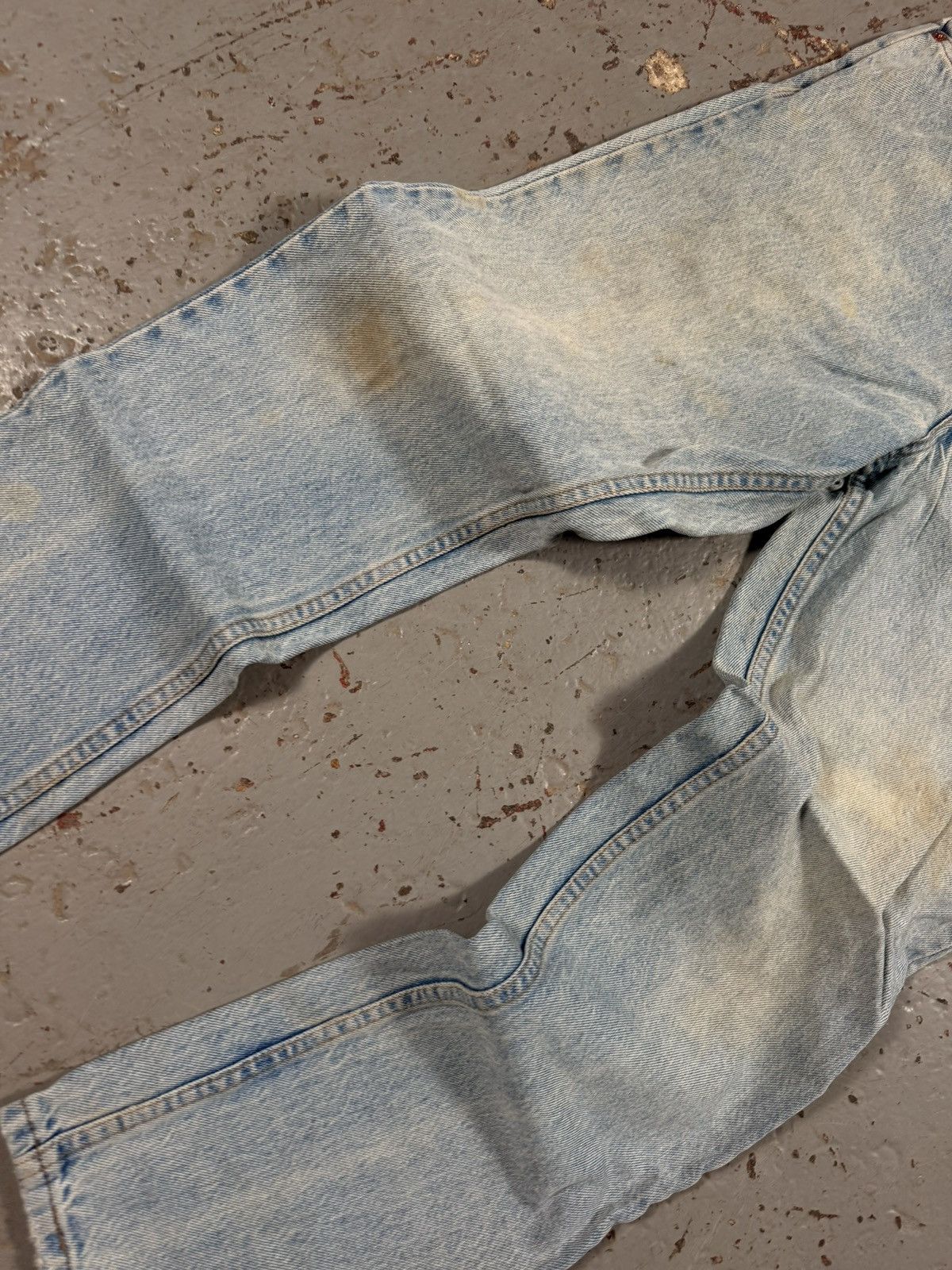 Levi's Vintage Clothing Vintage Distressed Orange Tag Levis Denim Size US 32 / EU 48 - 2 Thumbnail