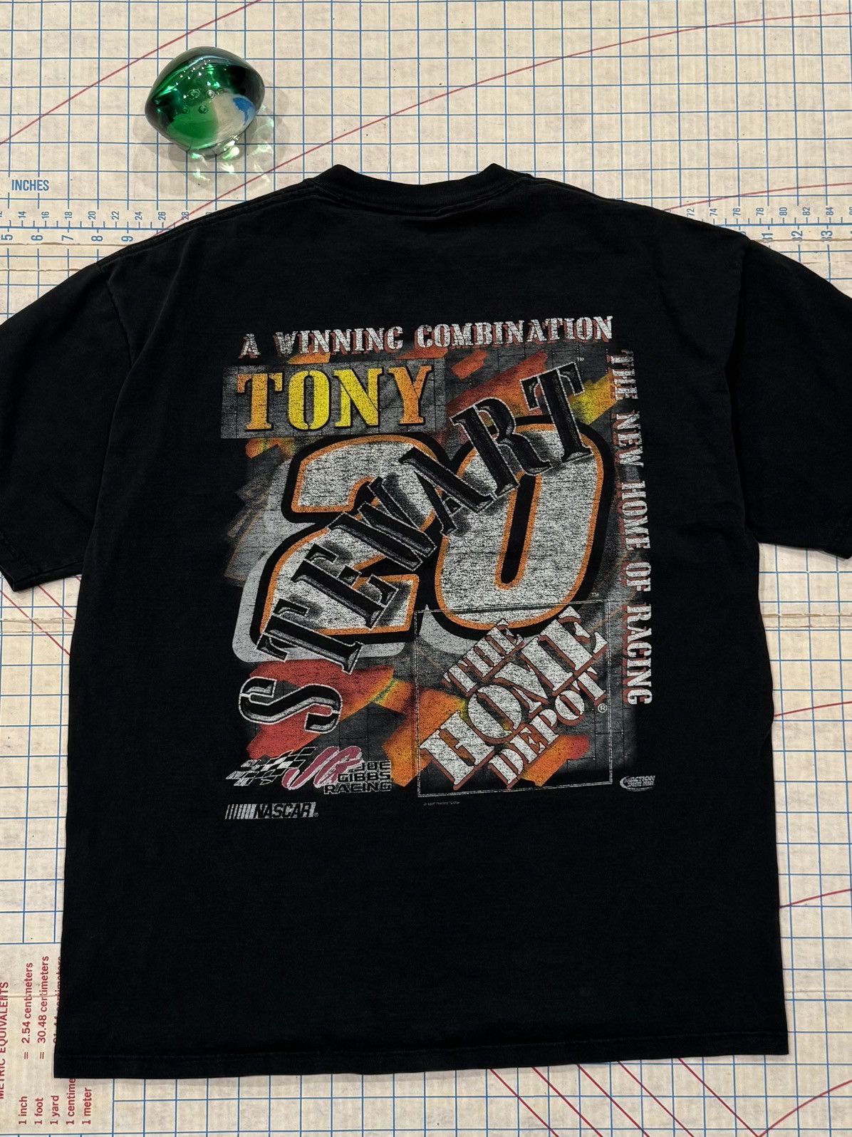 Chase Authentics Vintage Chase Authentic Tony Stewart NASCAR Tee Black Large Size US L / EU 52-54 / 3 - 7 Thumbnail