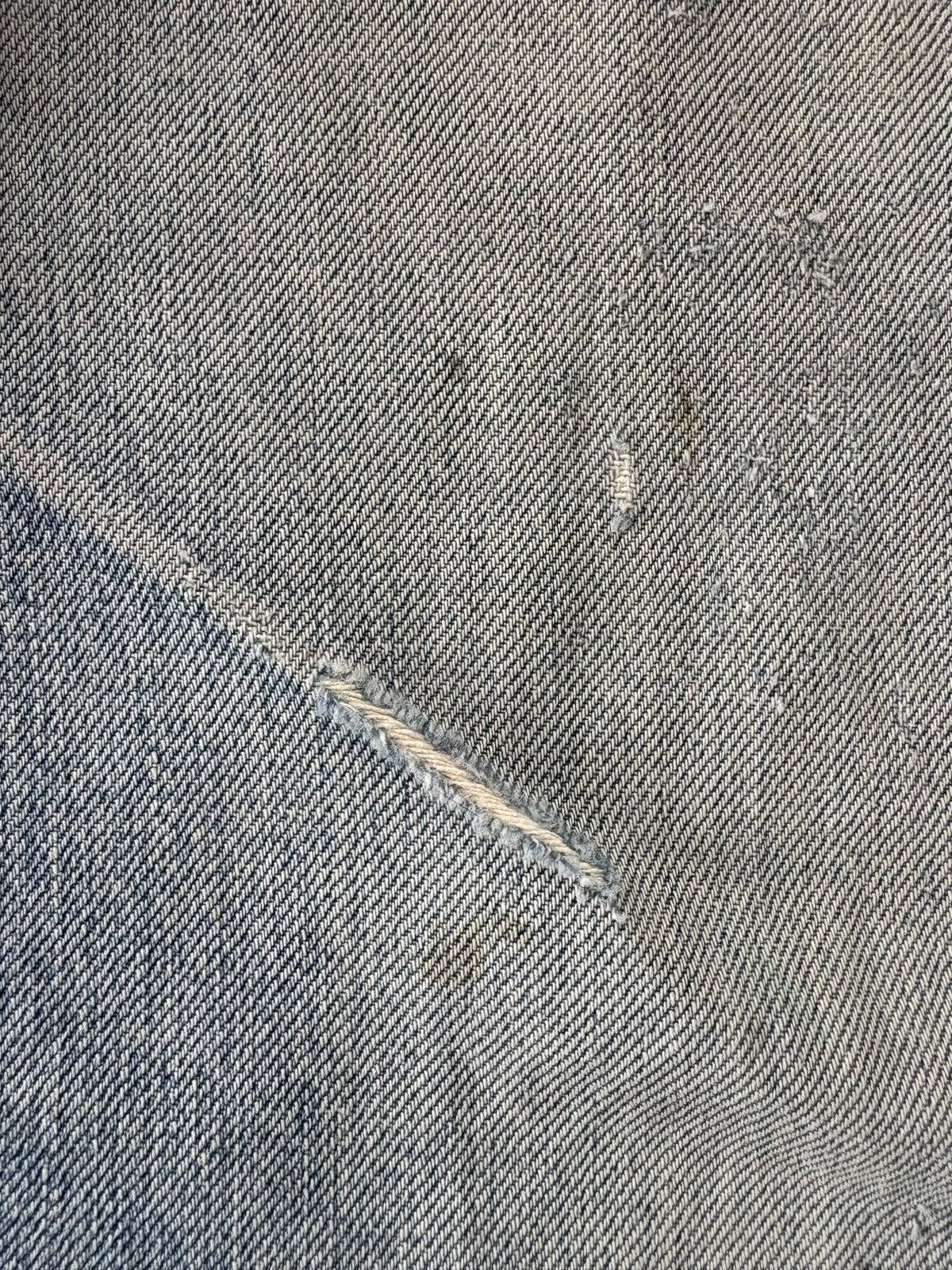 Levi's Vintage 90s Levis 502 Big E Selvedge Mud Wash Distress Jeans Size US 29 - 3 Thumbnail