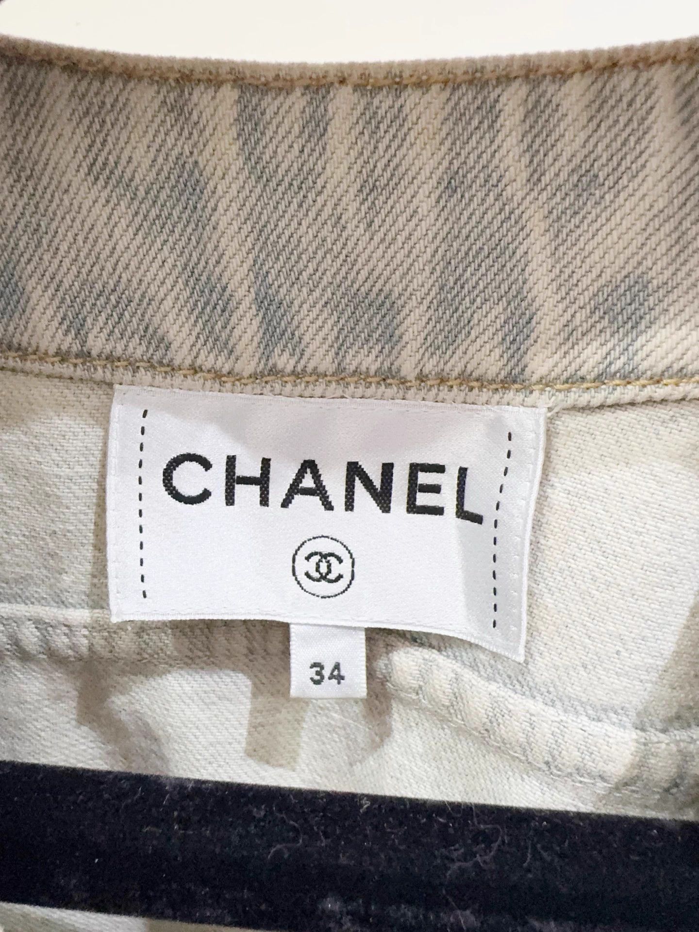 Chanel Chanel Women's Vintage Wash Denim Jacket 34 Size XS / US 0-2 / IT 36-38 - 2 Thumbnail