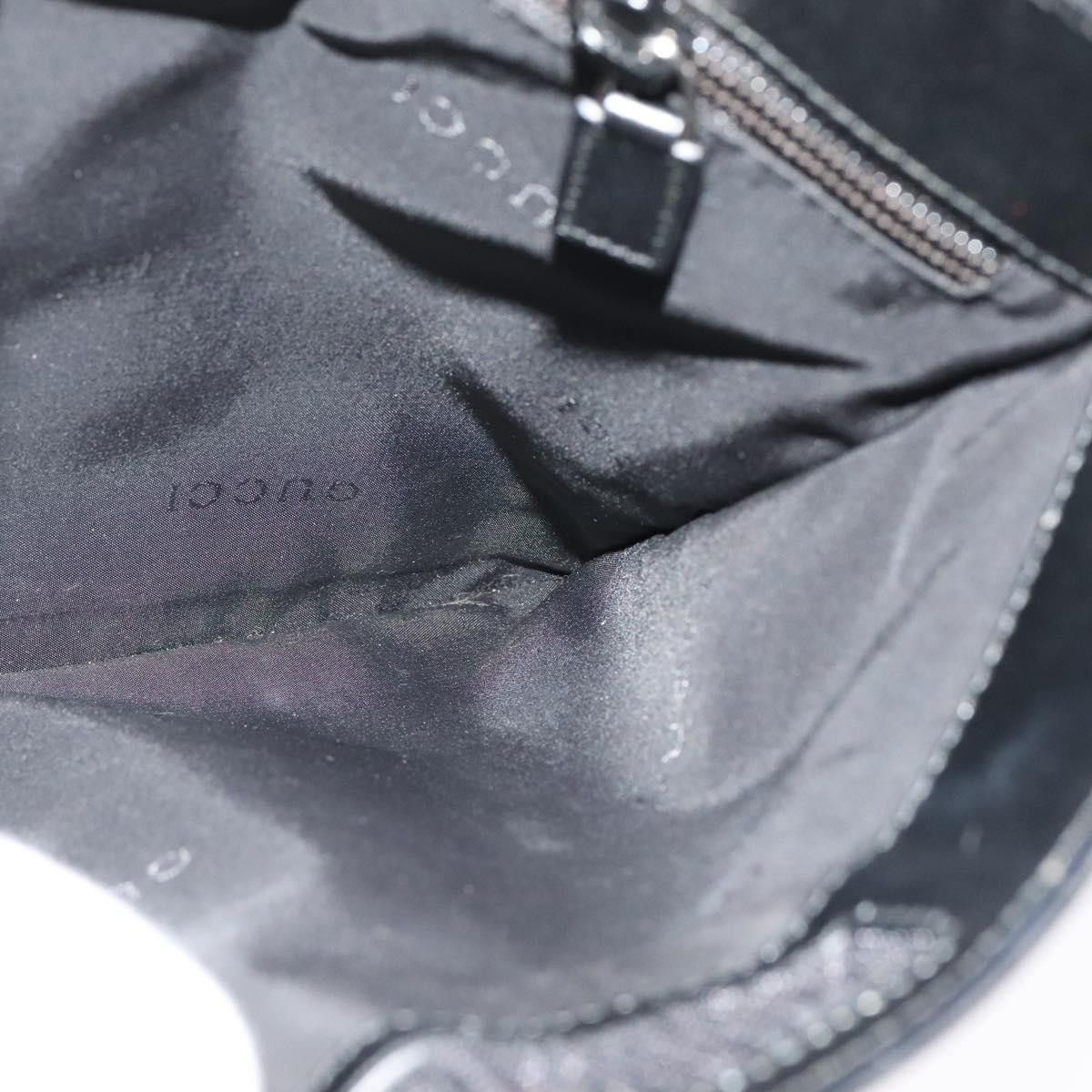 Gucci GUCCI Shoulder Bag Nylon Black Silver 019 019 Size ONE SIZE - 18 Thumbnail