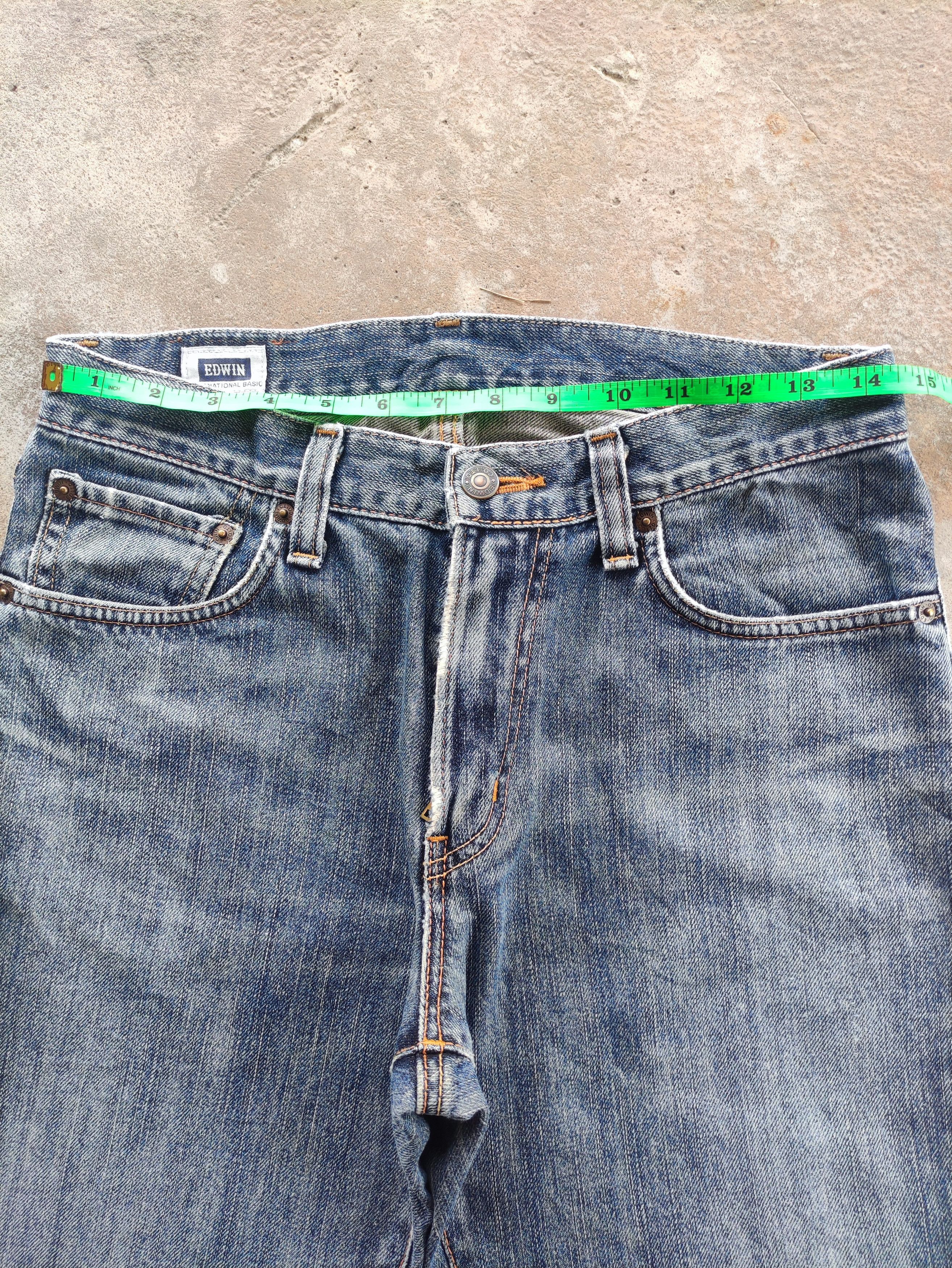 Edwin Vintage Edwin Brand Distressed Faded Denim Pants Size US 31 - 6 Thumbnail