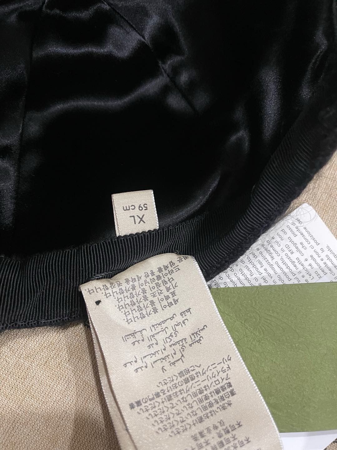 Gucci GUCCI Mohair Baseball Cap Petit Marmont XL Size ONE SIZE - 9 Thumbnail