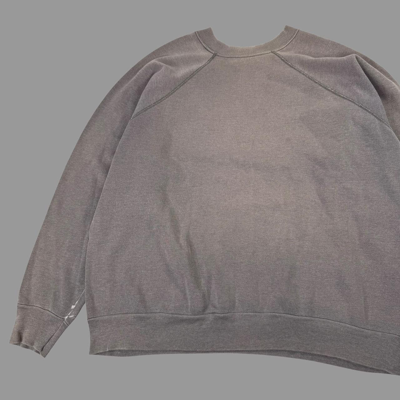 Vintage Vintage 1980s blank faded sweatshirt Size US L / EU 52-54 / 3 - 2 Thumbnail