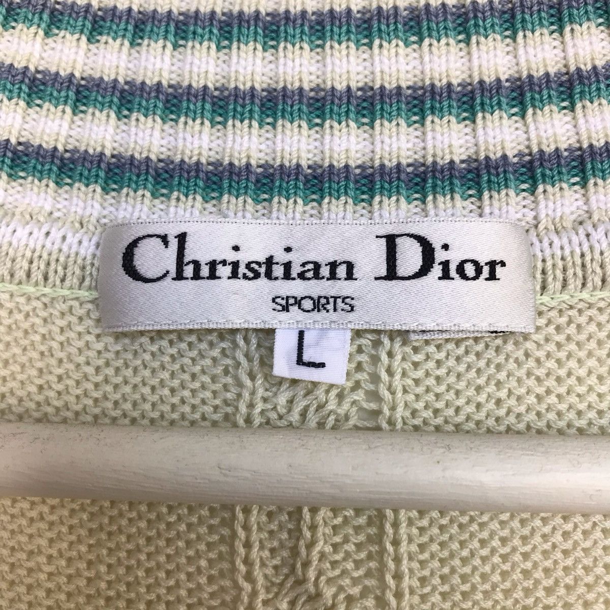 Christian Dior Monsieur Vintage CHRISTIAN DIOR SPORT vest vneck embroidery logo Size US M / EU 48-50 / 2 - 5 Thumbnail