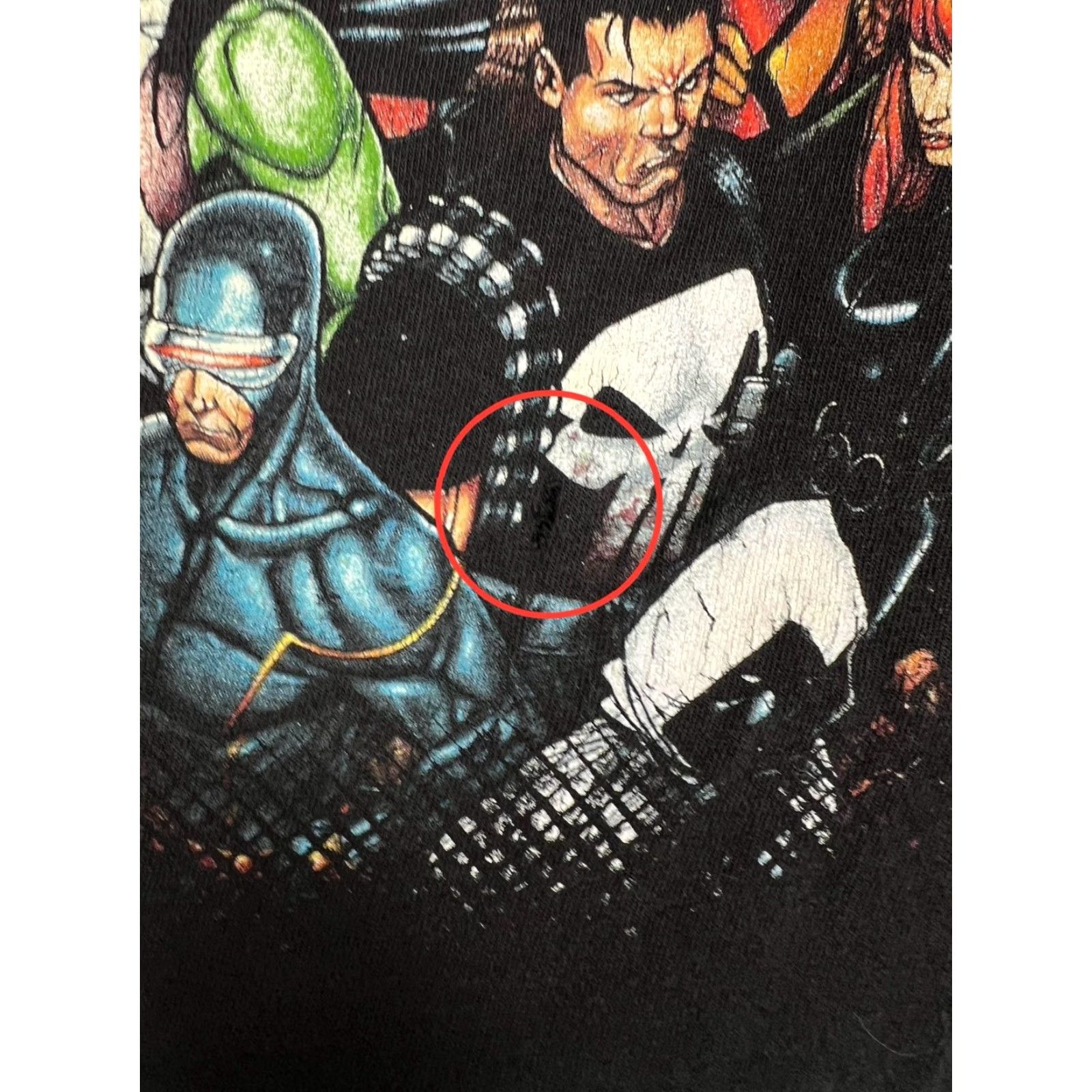 Vintage VINTAGE Marvel T-Shirt Men Black Size M/L Civil War Heroes Graphic Print Shirt Size US M / EU 48-50 / 2 - 3 Thumbnail