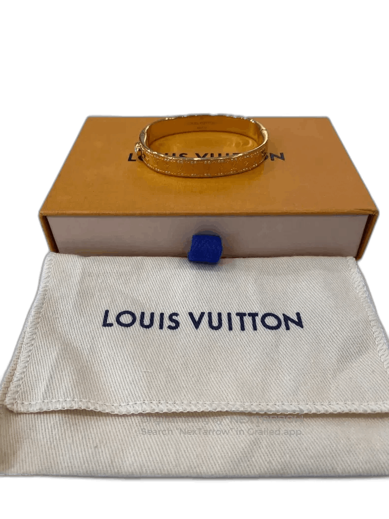 Louis Vuitton Louis Vuitton Gold Crystal Bracelet for Couples. Size ONE SIZE - 1 Thumbnail