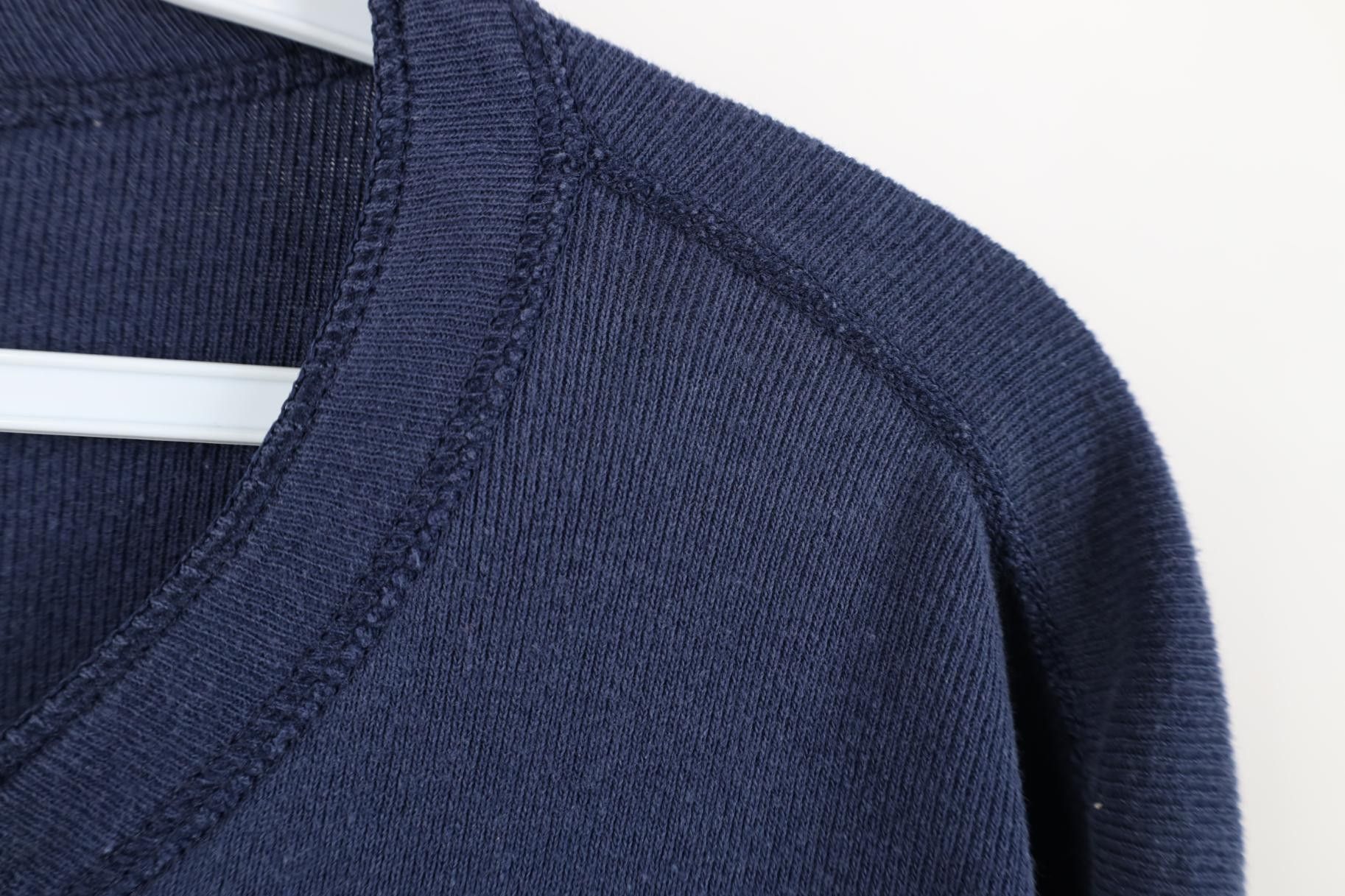 Vintage Vintage 70s Streetwear Ribbed Knit Thermal Henley T-Shirt Size US L / EU 52-54 / 3 - 6 Thumbnail