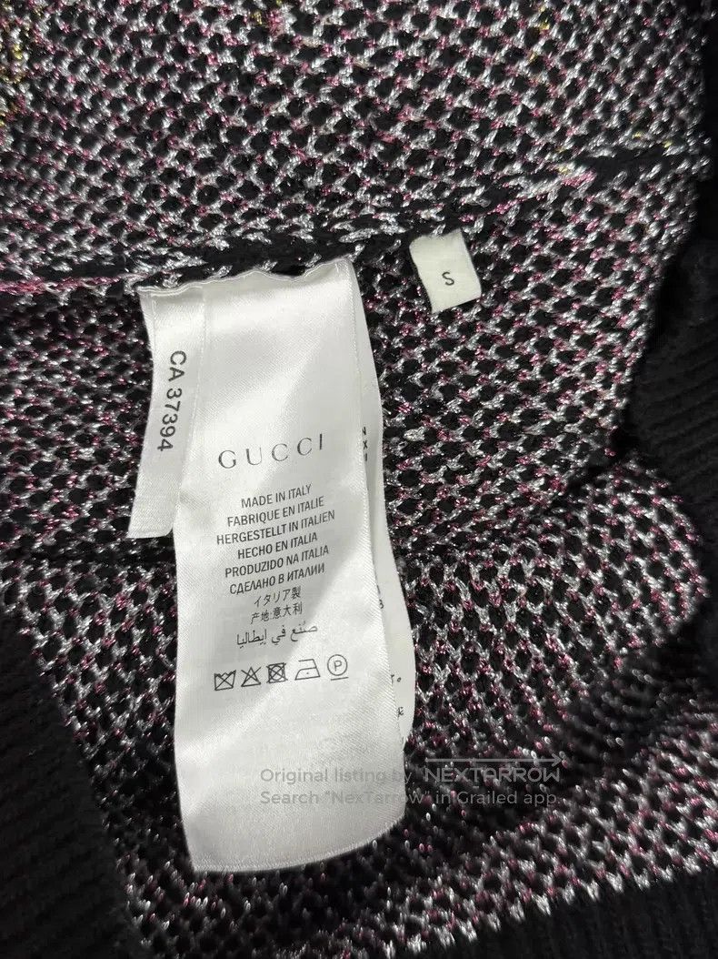 Gucci Gucci Pink tiger head sweater Size US S / EU 44-46 / 1 - 5 Thumbnail
