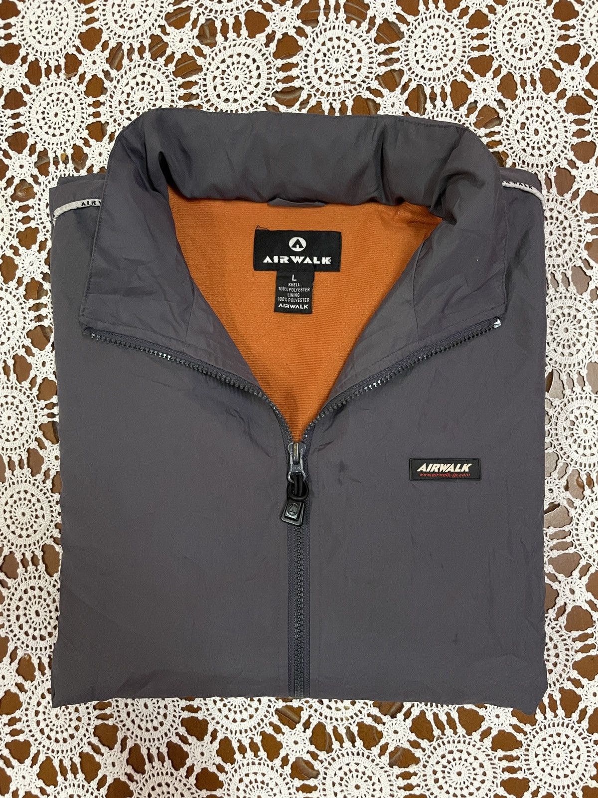 Airwalk × Thrasher × Vintage Vintage Airwalk skate windbreaker Jacket outdoor Hook-ups Size US L / EU 52-54 / 3 - 2 Thumbnail