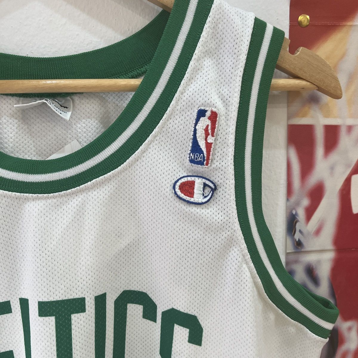 Champion × NBA × Vintage Boston Celtics 2004-08 Home Paul Pierce #34 Champion Jersey Size US S / EU 44-46 / 1 - 6 Thumbnail
