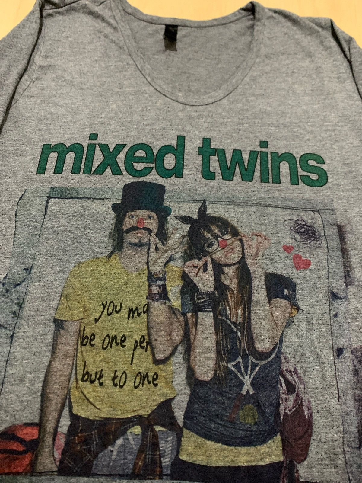 Hysteric Glamour × Japanese Brand Vintage Y2k Mixed Twins Photo tee Longslevee Size US M / EU 48-50 / 2 - 3 Thumbnail