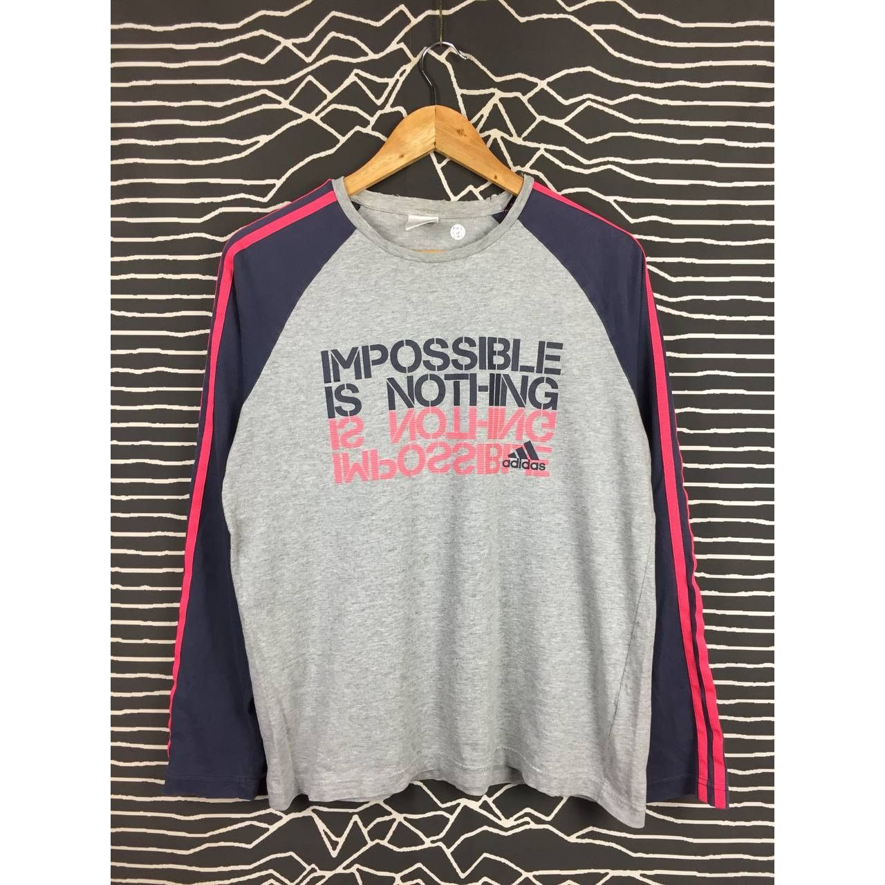 Adidas Adidas Impossible Is Nothing Long Sleeve Tee Size US M / EU 48-50 / 2 - 1 Thumbnail
