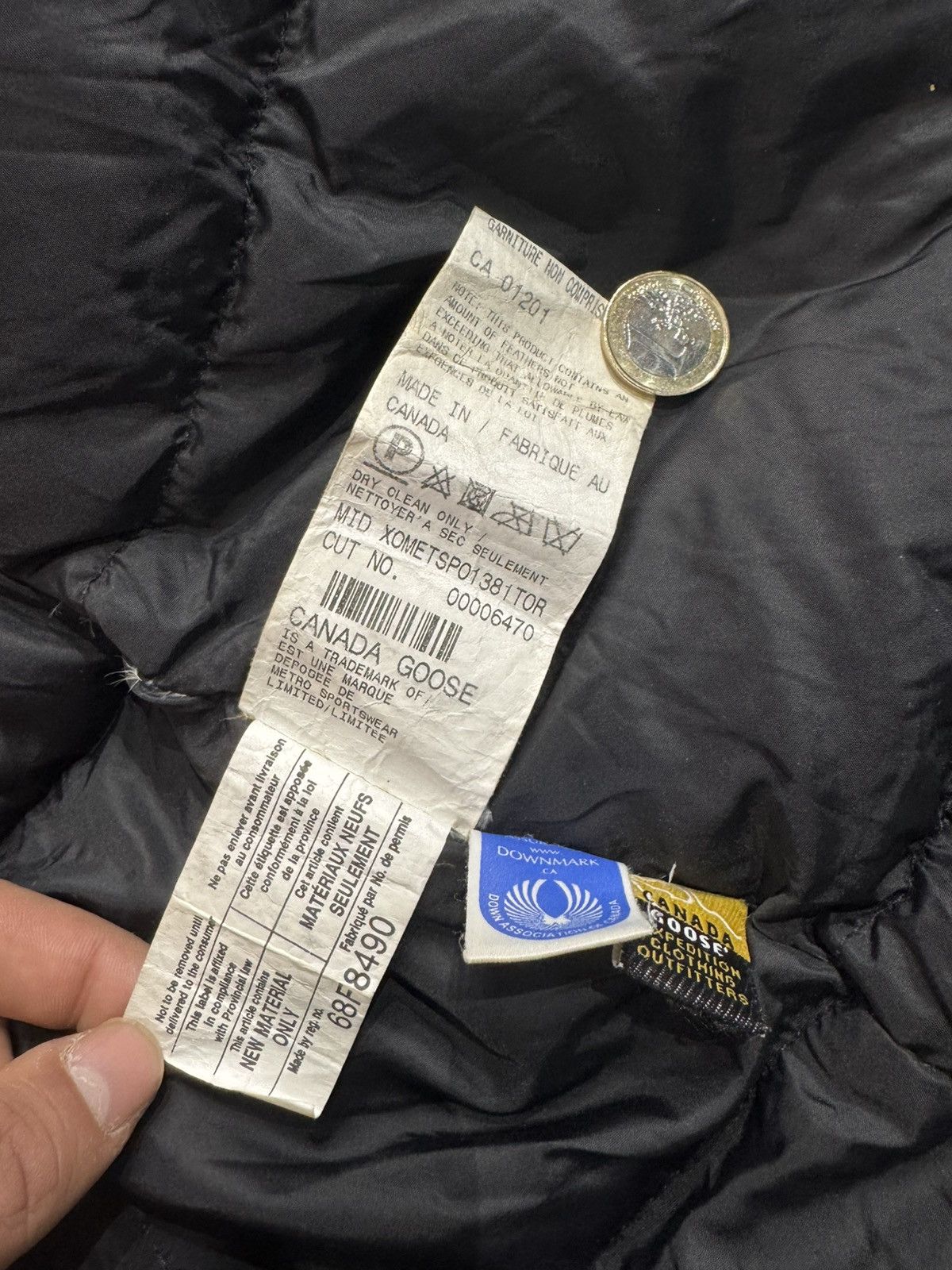 Canada Goose Vintage Canada Goose Jacket Style 6528mr Size US L / EU 52-54 / 3 - 7 Thumbnail