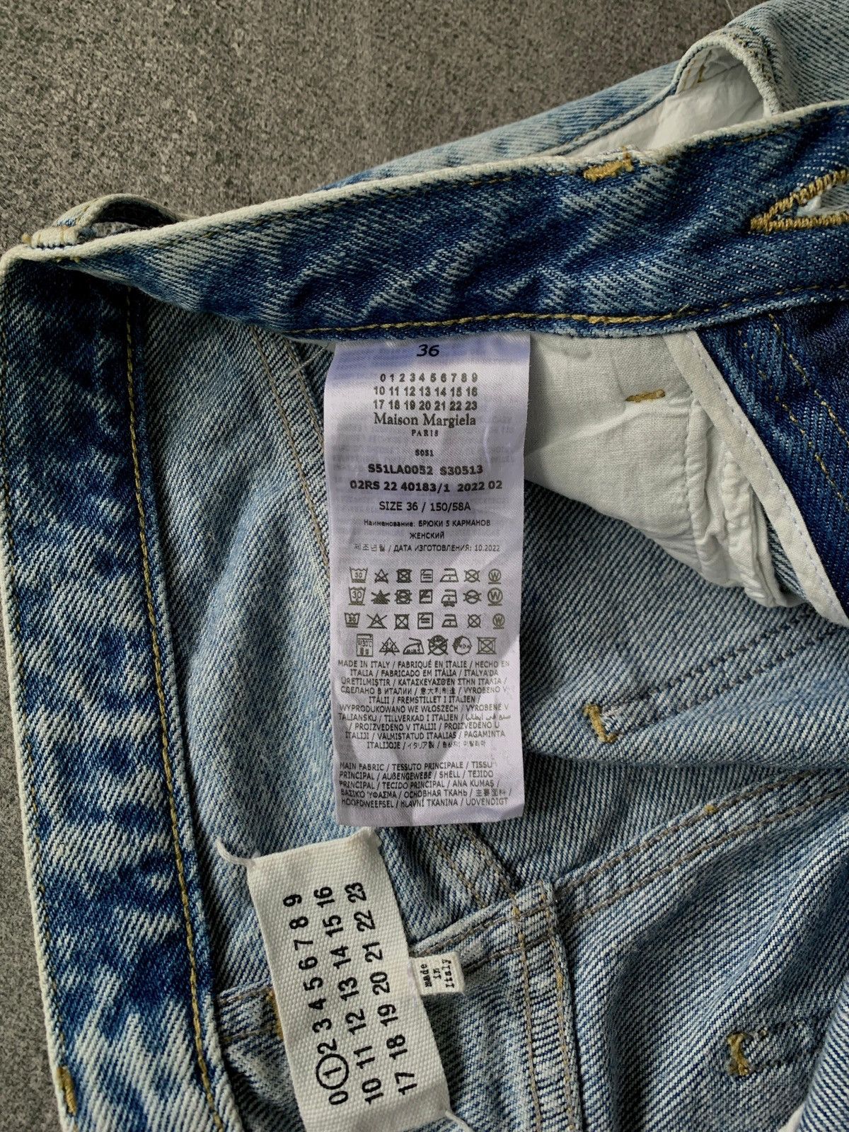 Maison Margiela Maison Margiela 6 Contrast Pocket Denim Jeans Size US 28 / EU 44 - 16 Thumbnail