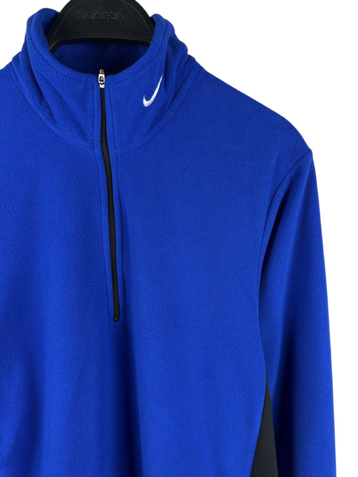 Nike Vintage 90’s Nike Fit Fleece Pullover Swoosh Logo Y2K Size US M / EU 48-50 / 2 - 3 Thumbnail
