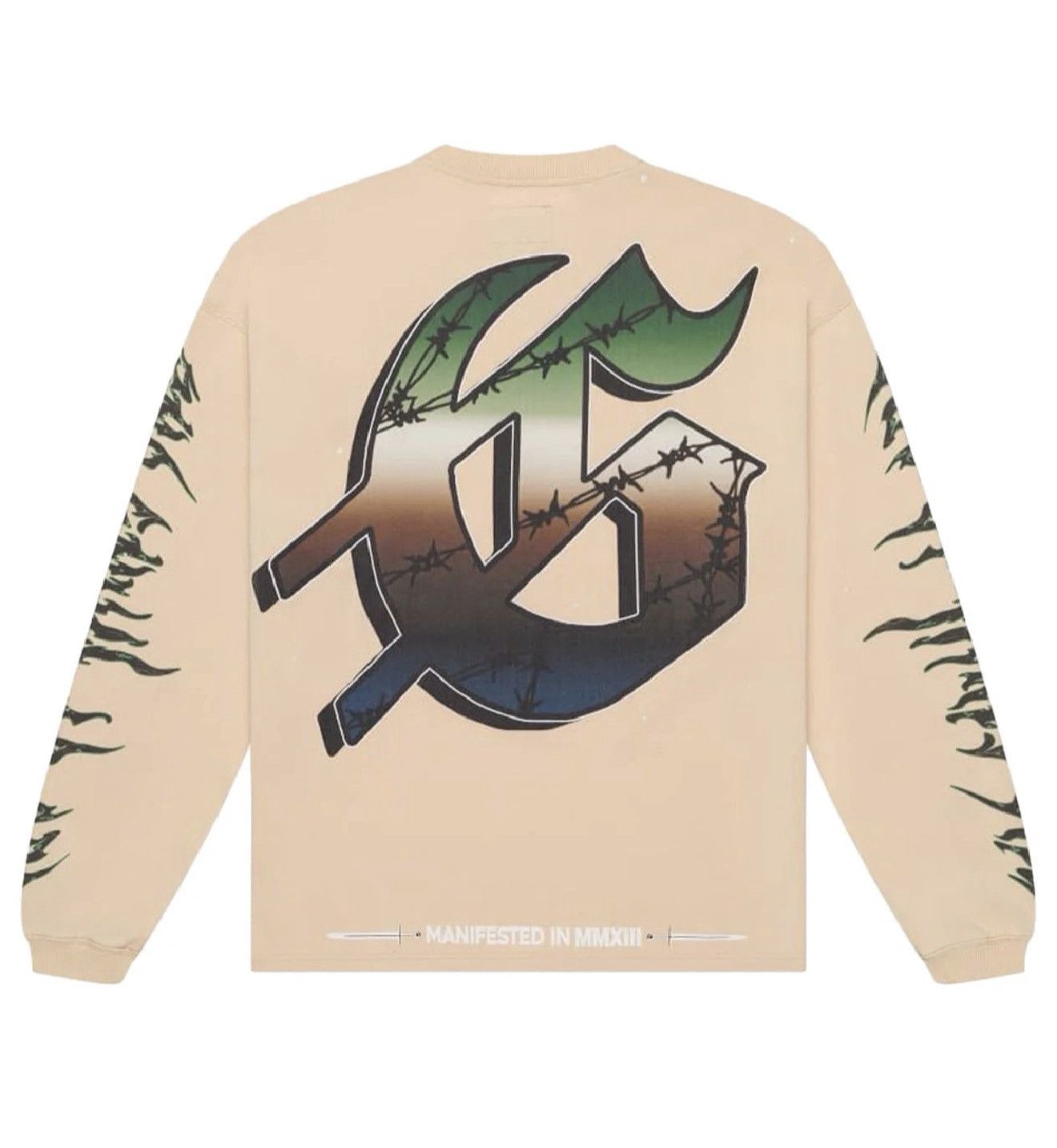 Godspeed Godspeed 'Air Strike' Thermal LS Bone Tee Size US XL / EU 56 / 4 - 2 Thumbnail
