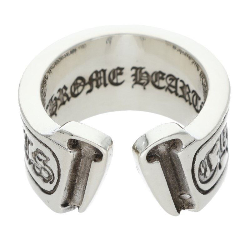 Chrome Hearts Chrome Hearts Large Scroll Label Silver Ring Size ONE SIZE - 2 Thumbnail