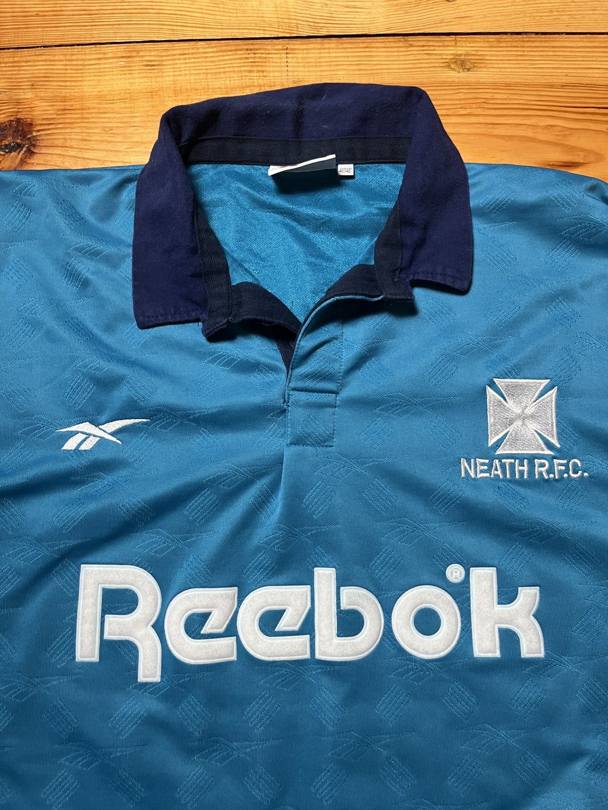 Reebok × Vintage VINTAGE NEATH RFC RUGBY 1996 UNION SHIRT JERSEY REEBOK Size US L / EU 52-54 / 3 - 3 Thumbnail