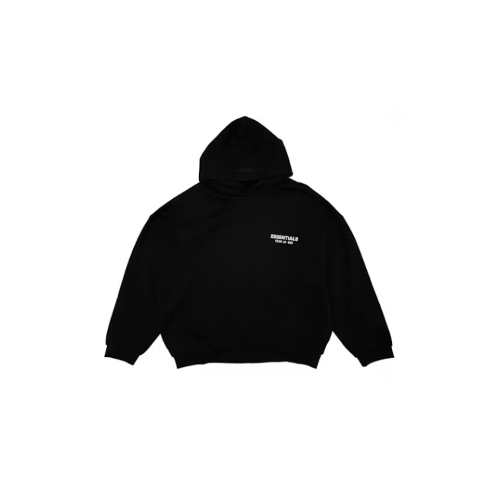 Fear of God Fear of God Essentials Fleece Hoodie FW24 Black Size XLarge Size US XL / EU 56 / 4 - 6 Thumbnail