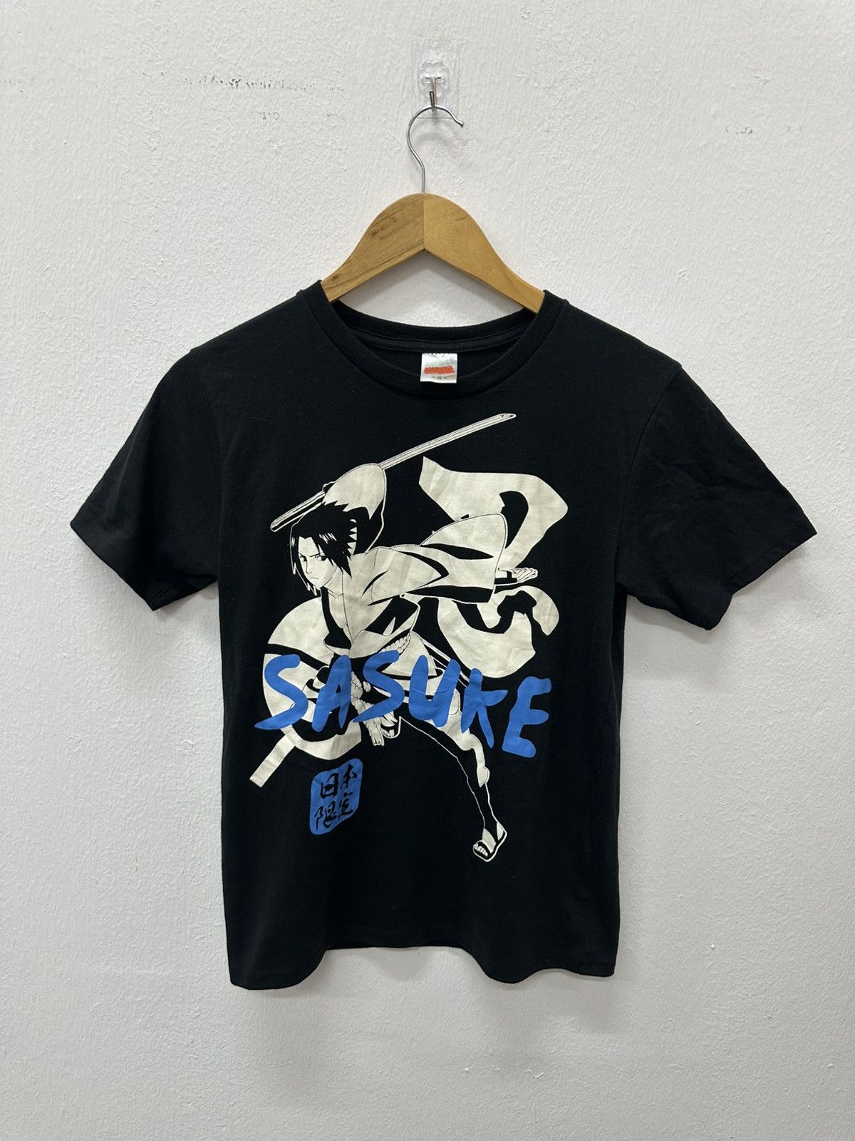 Anime Vintage Y2K Naruto “Sasuke” Black T-Shirt Size US S / EU 44-46 / 1 - 1 Thumbnail