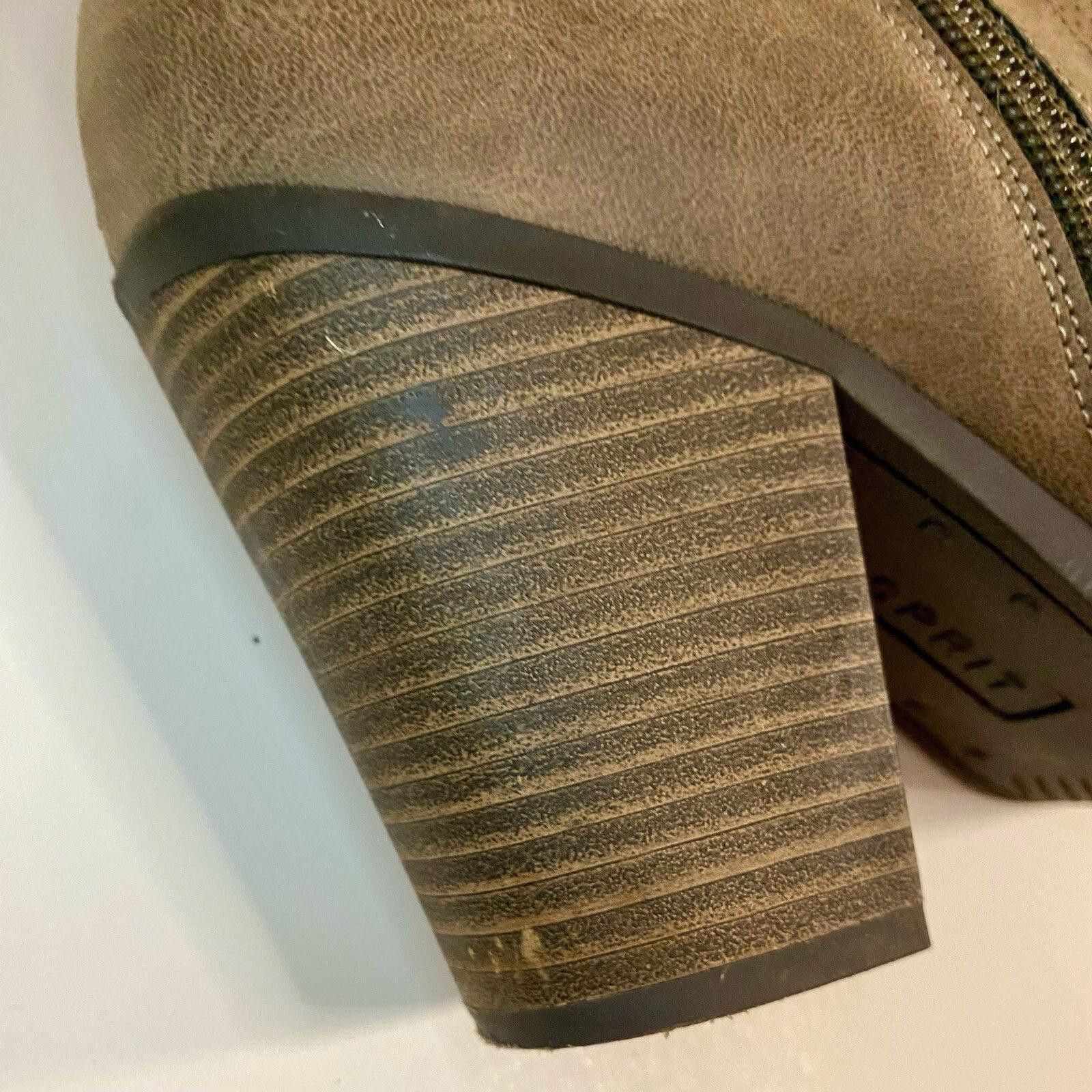Esprit Esprit Kali Tan High Heel Ankle Booties Shoes Womens 7.5 Size US 7.5 / IT 37.5 - 5 Thumbnail