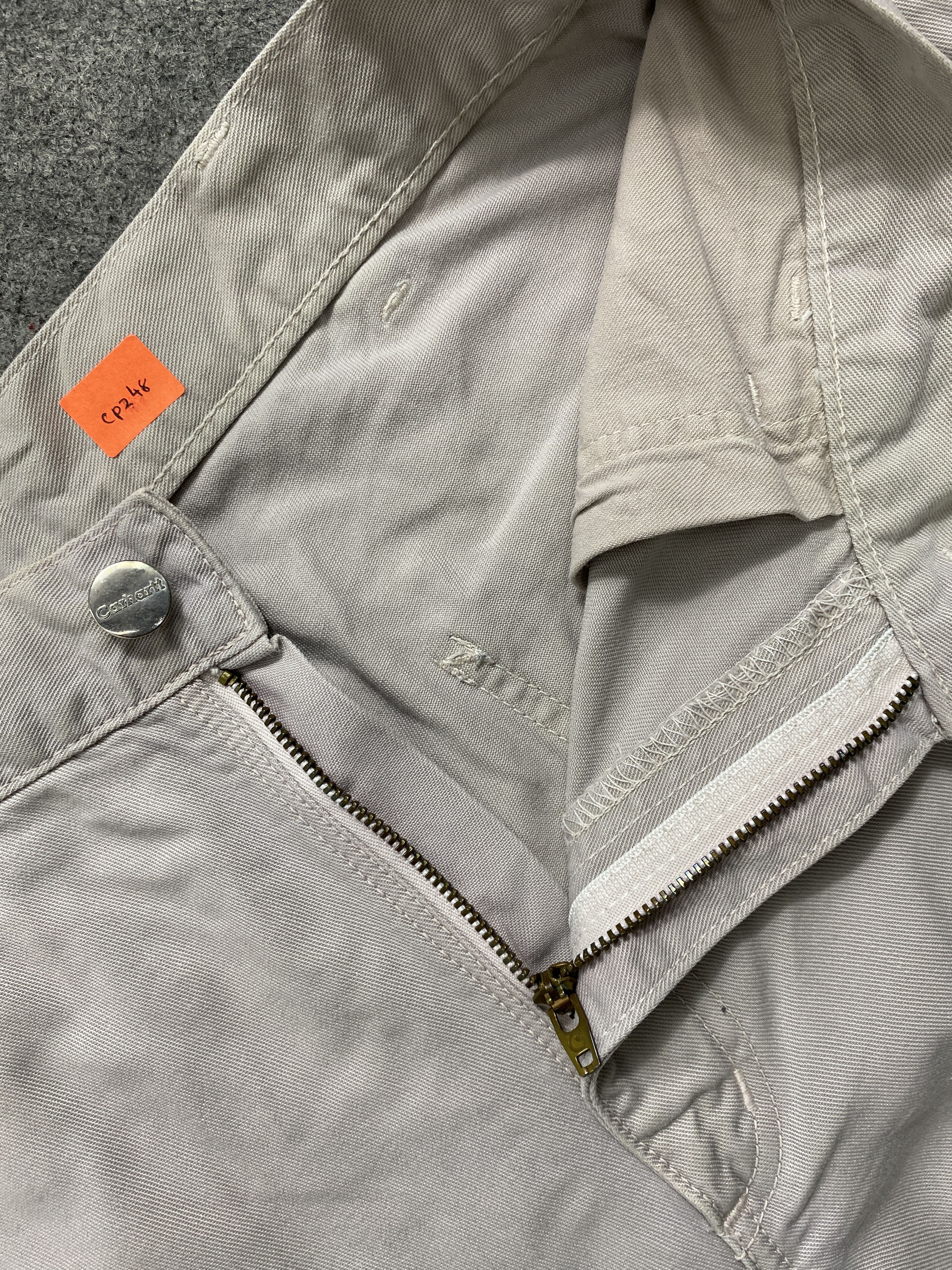 Carhartt Vintage Carhartt Tan Cargo Carpenter Pants -CP248 Size US 31 - 5 Thumbnail