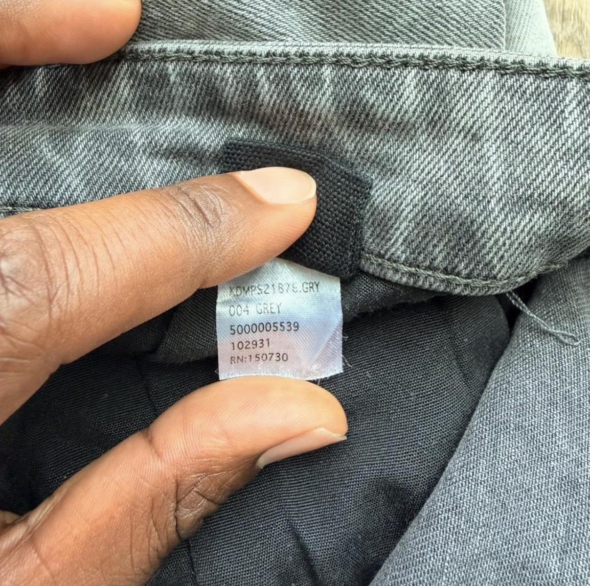 Ksubi Ksubi Grey Denim Size US 34 / EU 50 - 4 Thumbnail