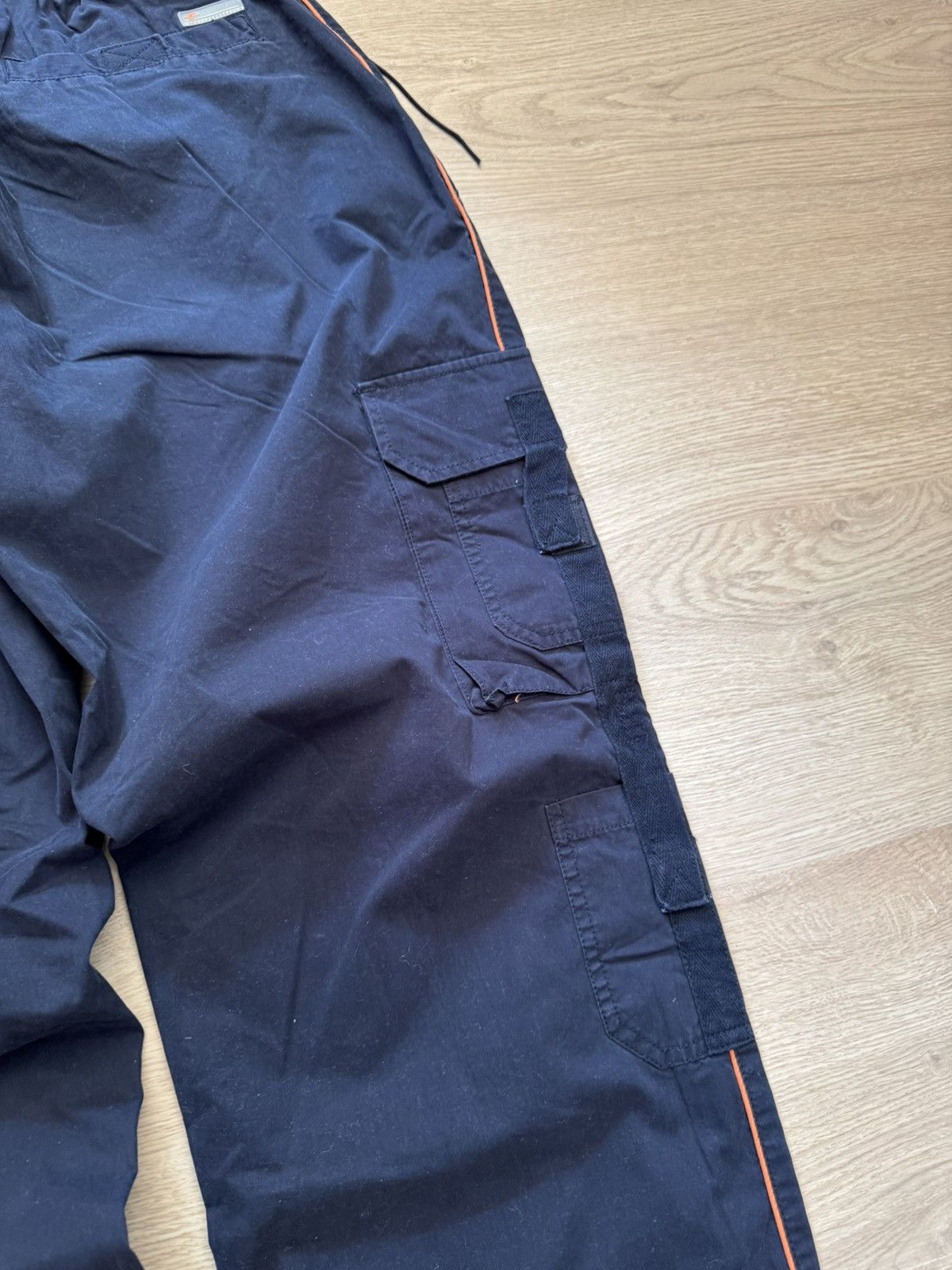 Angelo Litrico Vintage 00’s y2k Angelo Litrico Japanese Baggy Navy Pants Size US 34 / EU 50 - 10 Thumbnail