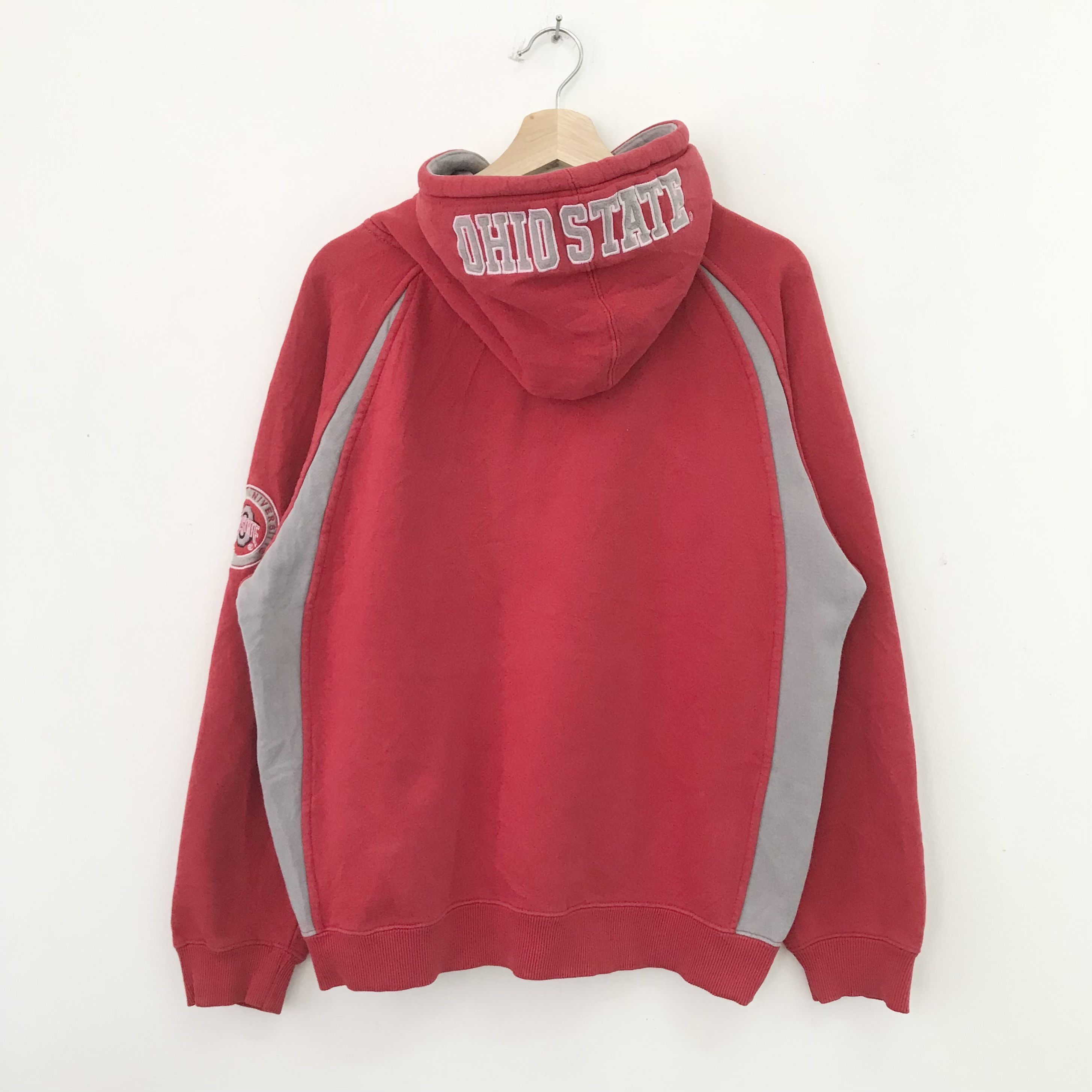 Vintage Vintage 90s Ohio State University Ncaa Red - 492 Size US L / EU 52-54 / 3 - 7 Thumbnail