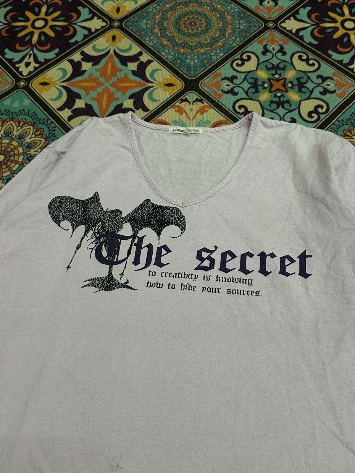 semanticdesign SemanticDesign “The Secret” V Neck L/S Shirt Size US M / EU 48-50 / 2 - 2 Thumbnail