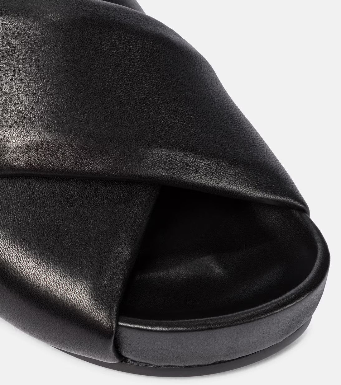 Jil Sander o1y1025 Slippers in Black Size US 5 / IT 35 - 3 Thumbnail