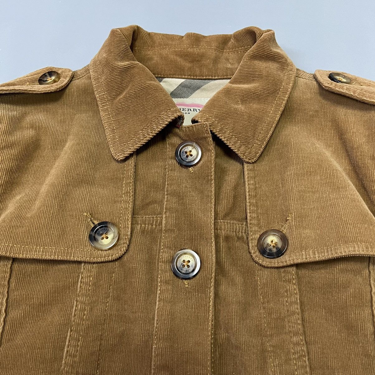 Burberry Burberry Corduroy Jacket woman’s made in Italy Size S / US 4 / IT 40 - 11 Thumbnail