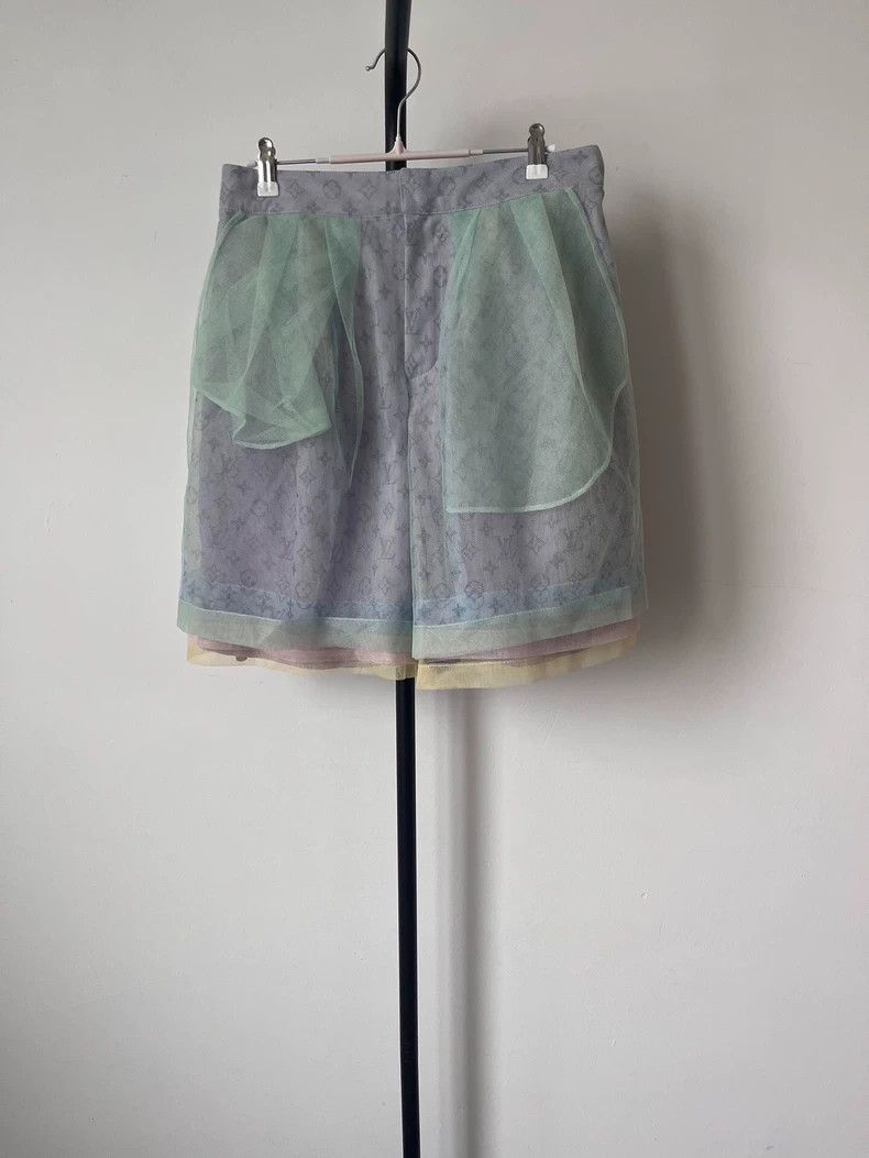 Louis Vuitton Louis Vuitton Logo Satin Shorts Size US 38 / EU 54 - 1 Thumbnail