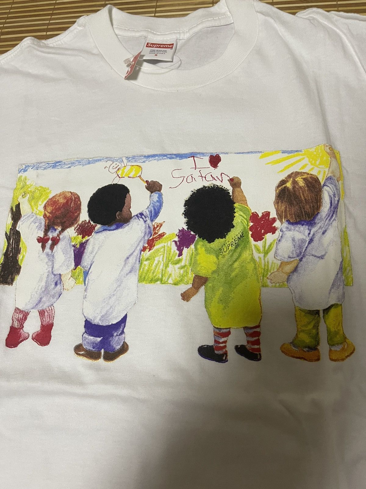 Supreme Supreme kids tee white Size US S / EU 44-46 / 1 - 2 Thumbnail