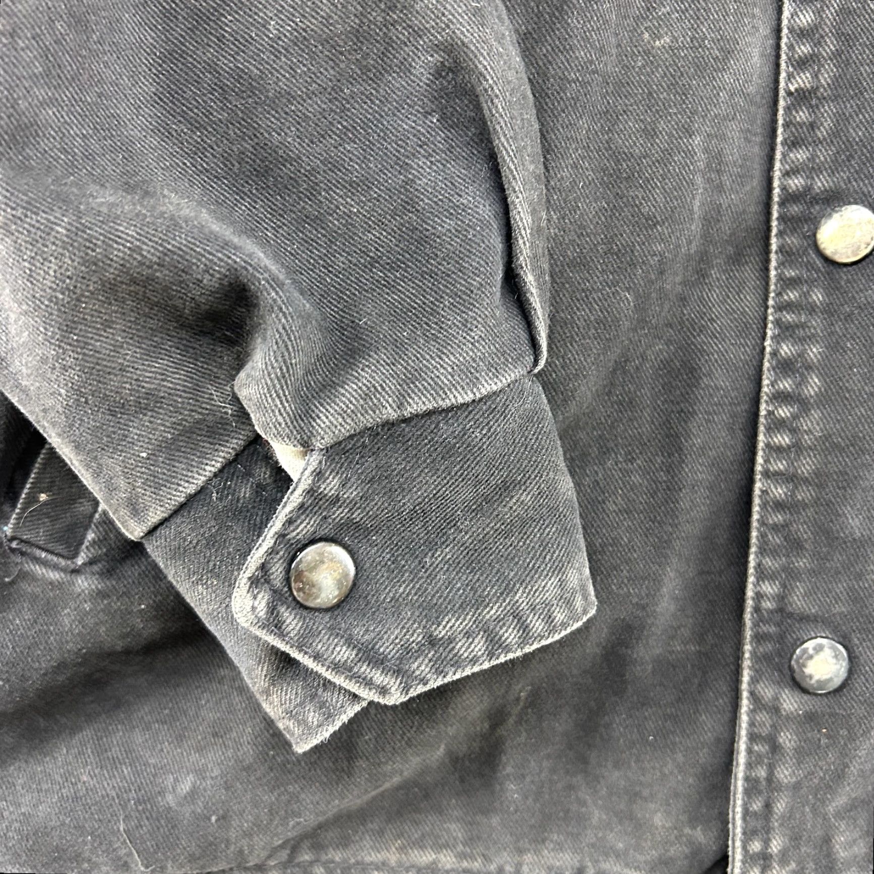 Vintage VINTAGE Horse Country Canvas Workwear Jacket Mens M Black Bomber Jacket 90s Chore Insulated Lined Full Zip Pockets Size US M / EU 48-50 / 2 - 2 Thumbnail