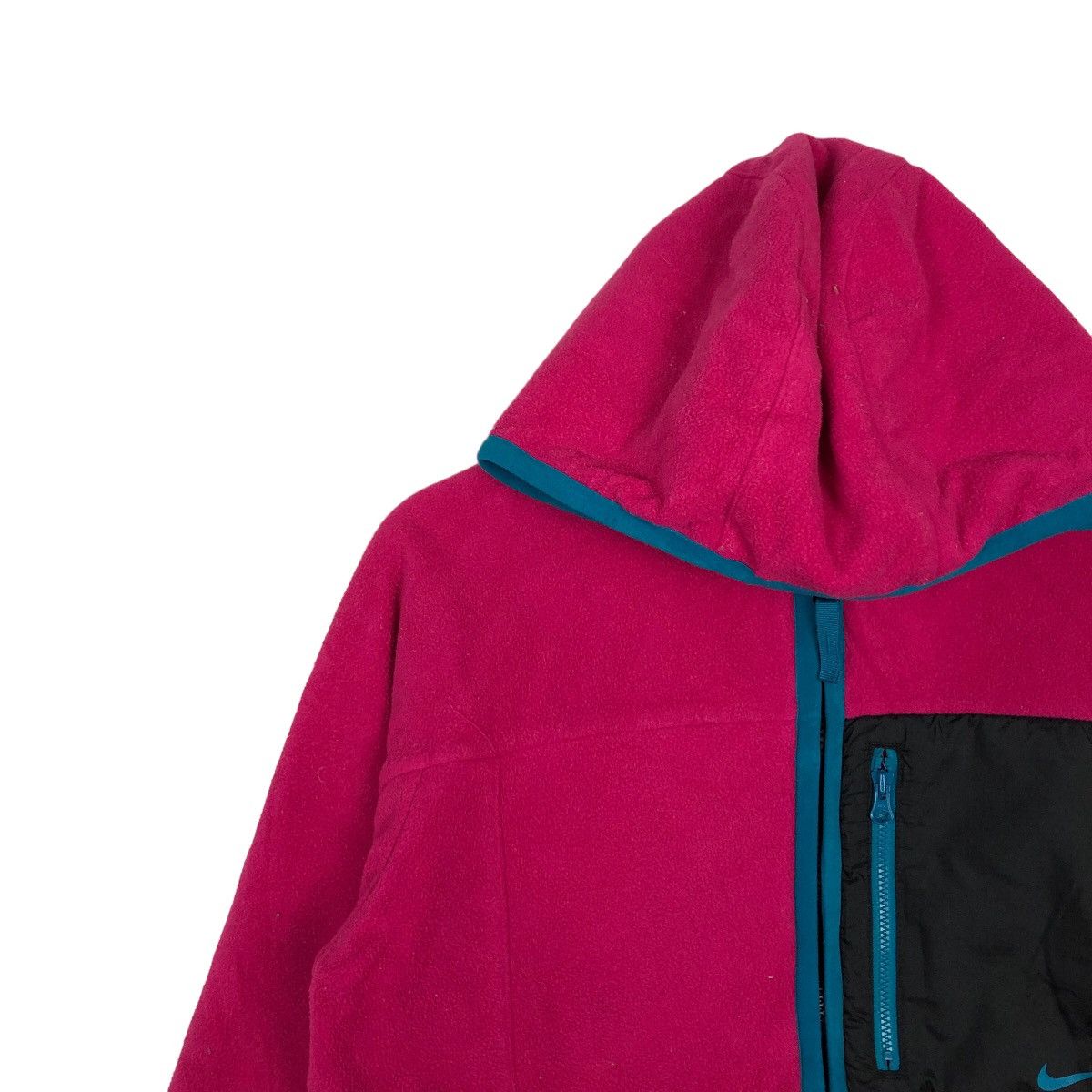 VINTAGE NIKE FLEECE JACKET RARE COLOUR STREETWEAR DESIGN