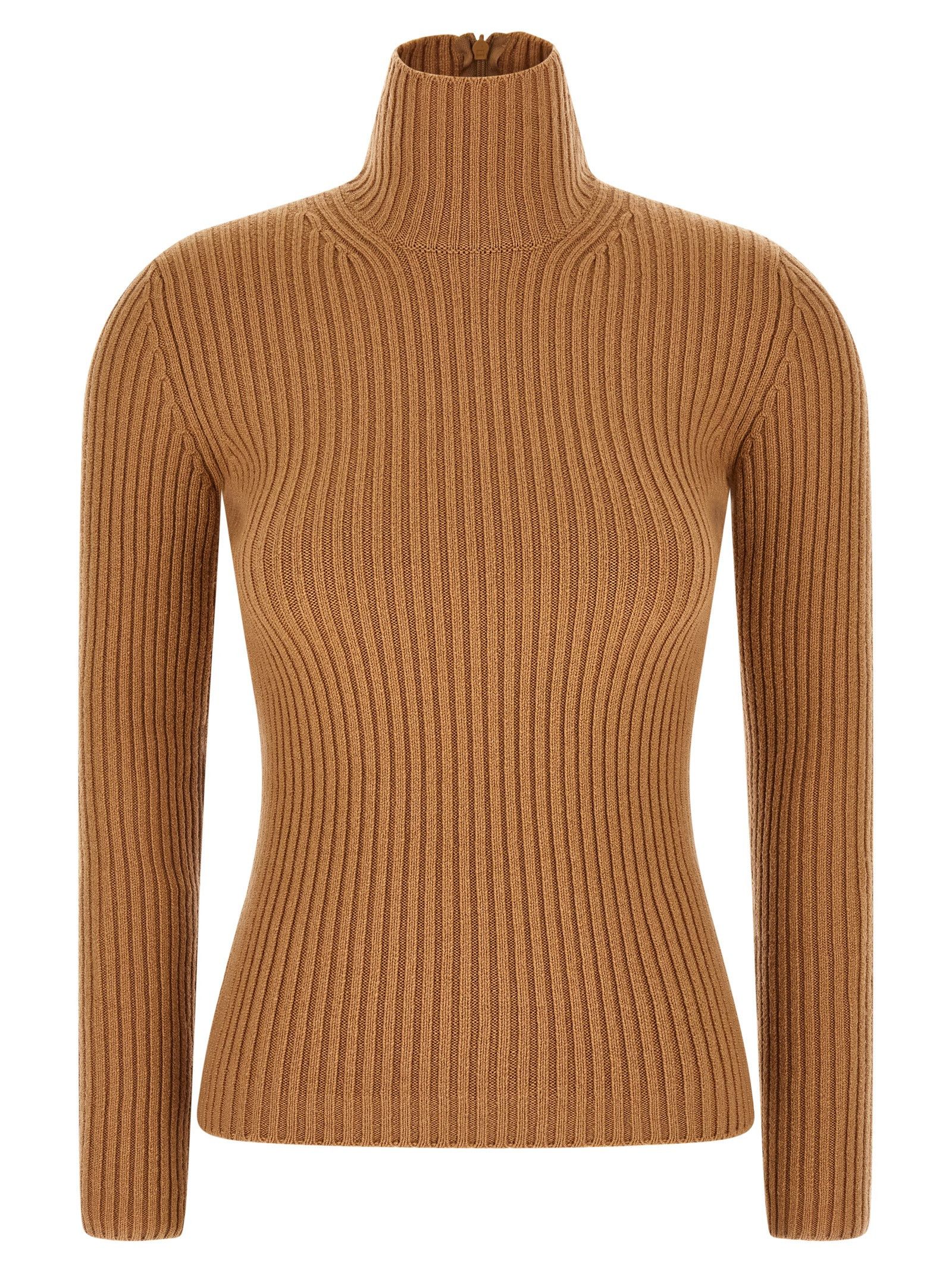 Max Mara 'Aral1234' turtleneck sweater Size L / US 10 / IT 46 - 1 Thumbnail