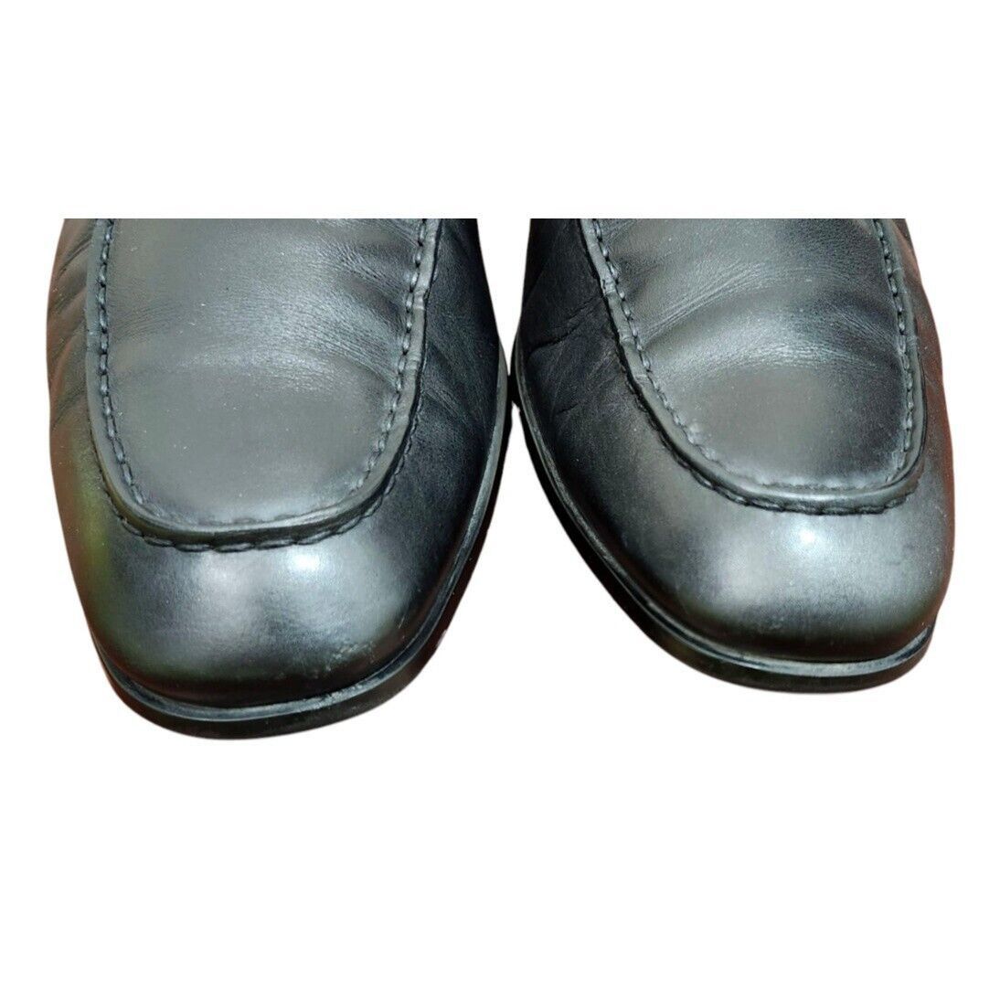 Tod's Tod's Black Leather Slip On Penny Loafers Dress Shoes Size US 10 / EU 43 - 4 Thumbnail