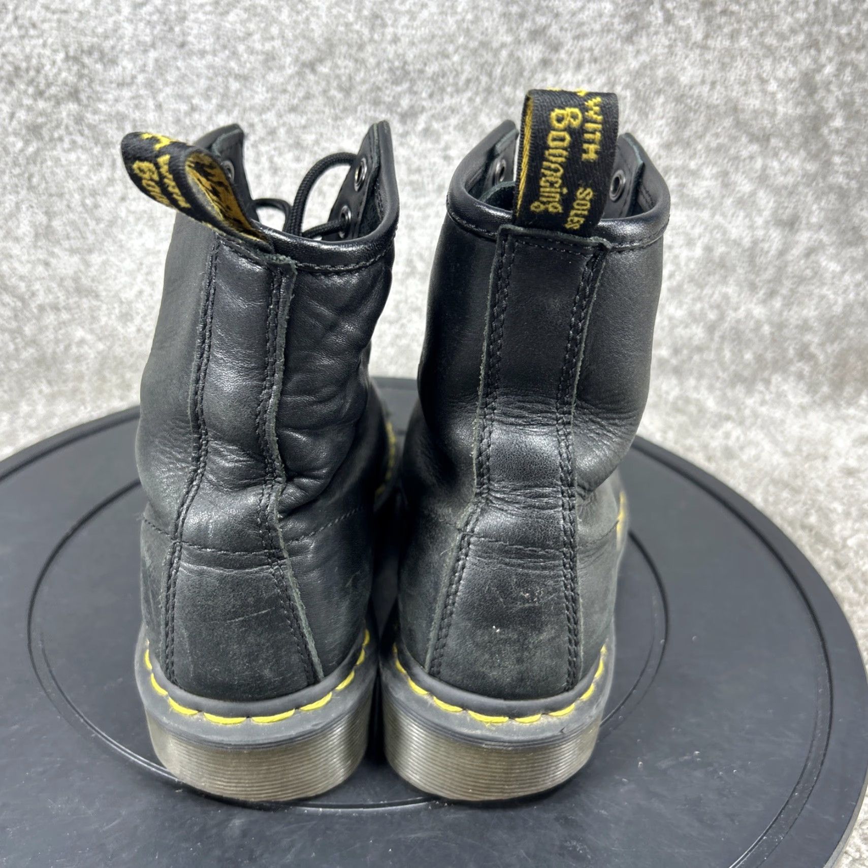 Dr. Martens VINTAGE Dr. Martens 1460 Boots Womens Size 5 US Leather Ankle Work Boot Black Comfort Size US 5 / IT 35 - 5 Thumbnail