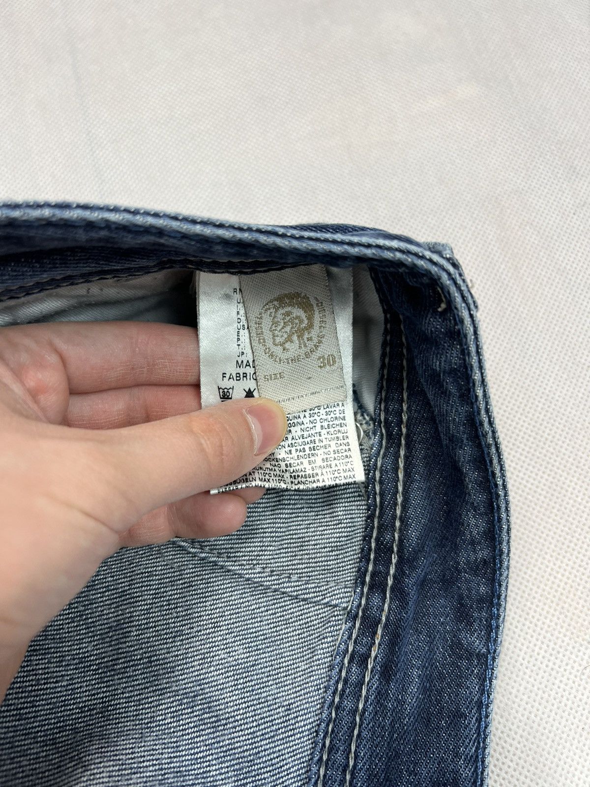 Diesel × Vintage Pants Diesel Industry vintage jeans Size US 32 / EU 48 - 3 Thumbnail
