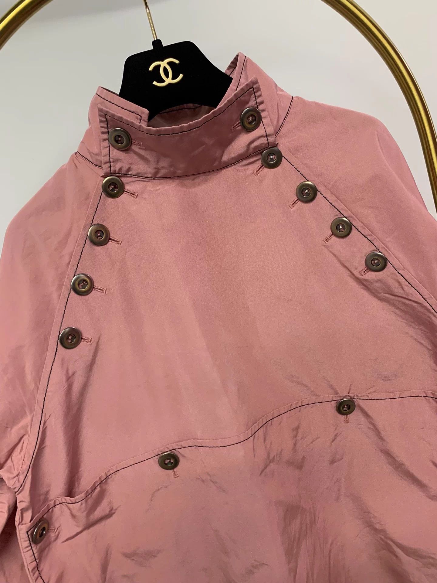 Bottega Veneta BV Pink Button Suit 40 Mint Size M / US 6-8 / IT 42-44 - 3 Thumbnail