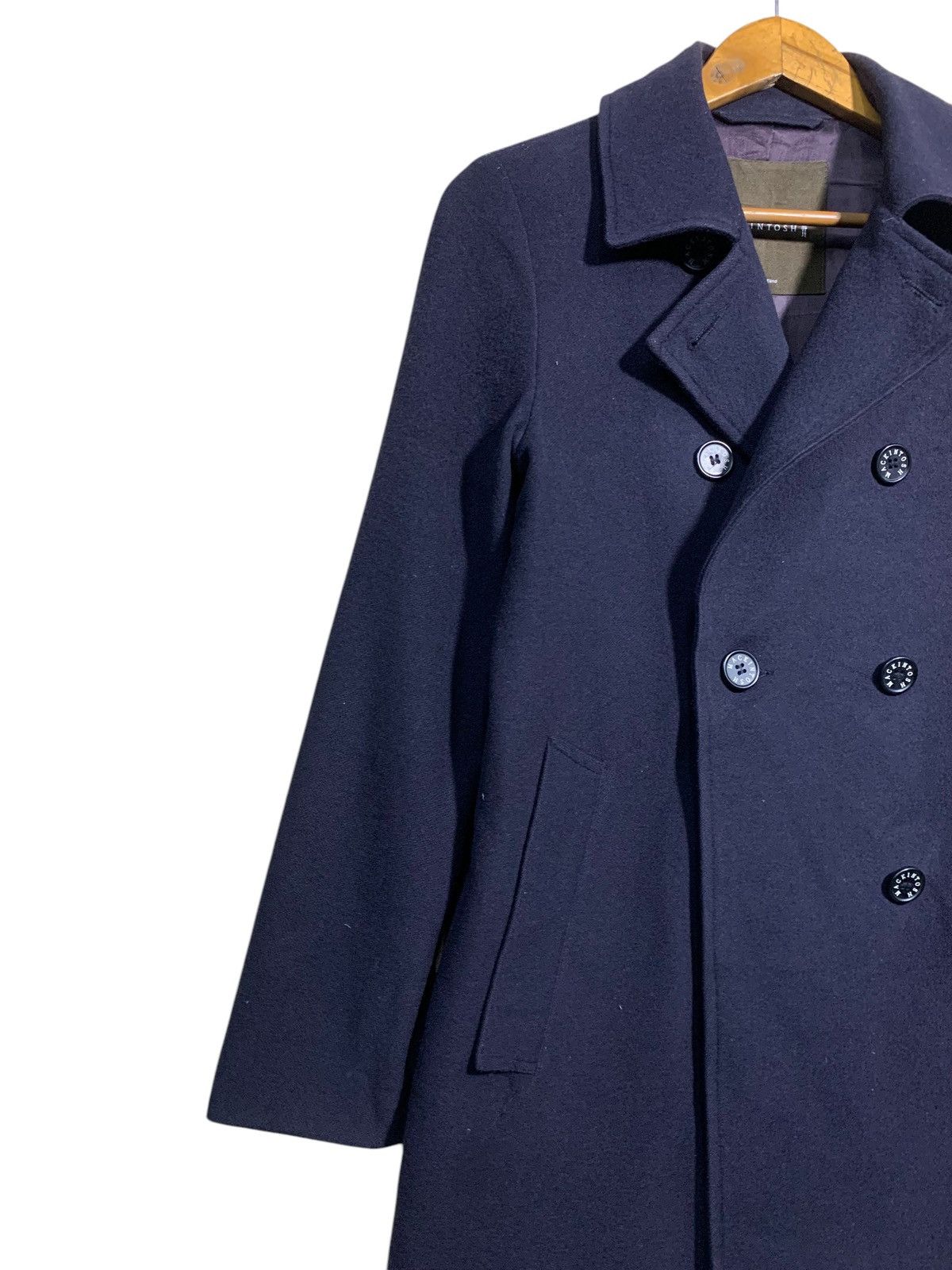 Mackintosh 🔥MACKINTOSH SCOTLAND WOOL DOUBLE BREAST JACKET Size M / US 6-8 / IT 42-44 - 2 Thumbnail