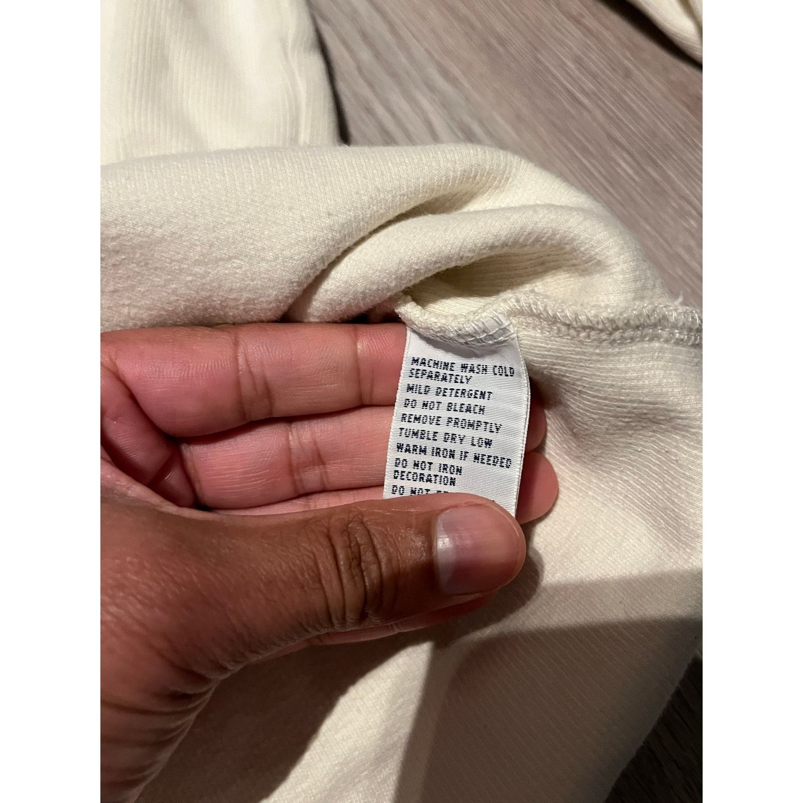 Polo Ralph Lauren Polo Ralph Lauren - Quarter Zip sweater / Cream / Large Size US L / EU 52-54 / 3 - 6 Thumbnail